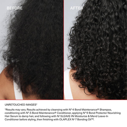 Black Olaplex Nº.5 Leave-In Conditioner: Moisturizes & Mends Split Ends | Reduces Breakage & Repairs, Protects Damaged Hair | For Coily, Curly, Straight, and Wavy, Stocking Stuffers, 100 mL / 3.3 Fl. Oz.