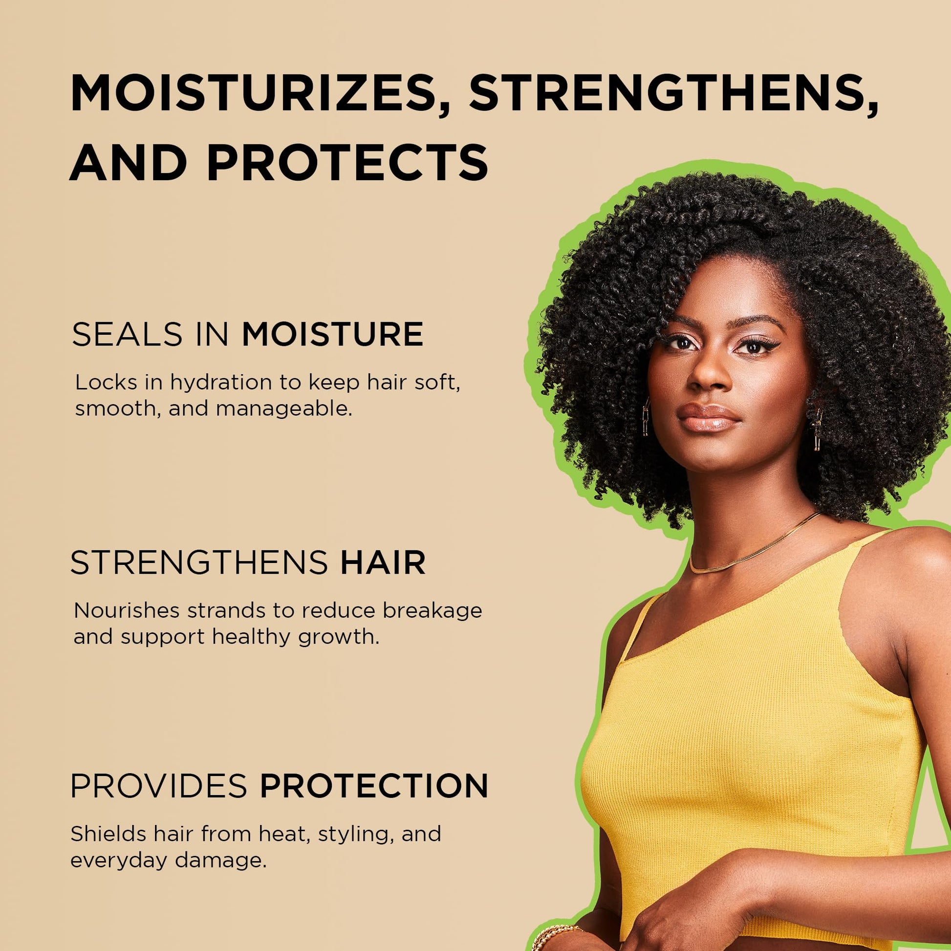 Wheat African Pride Moisture Miracle 5 Essential Hair Oils with Vitamin E | Moisture, Shine, Protection, and Growth | Argan, Castor, Grapeseed, Coconut, and Olive Oil | 8 oz