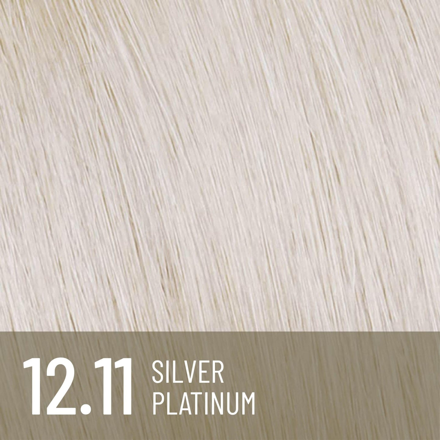 Light Gray Il Salone Milano Plex Rebuilder Permanent Hair Color Cream - 12.11 Silver Platinum Hair Dye - Professional Salon - Premium Quality - Protects and Restructures - Paraffin, Paraben, Ethyl Alcohol Free