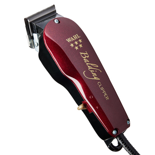 White Smoke Wahl Professional 5 Star Balding Clipper, Corded V5000 Electromagnetic Motor, for Ultra-Close Trimming