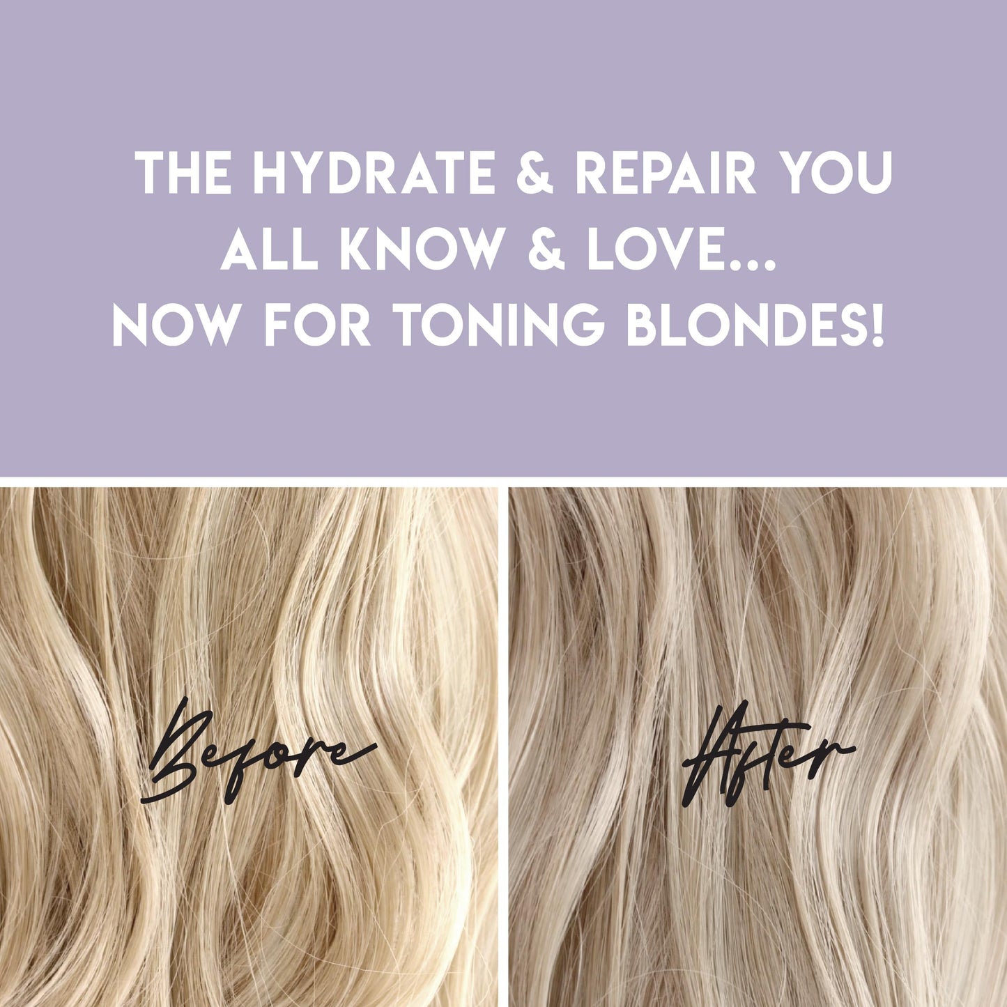 Gray ALURAM Purple Hydrate & Repair Hair Treatment, Intense Moisture Infusion, Clean Hydration Boost for Silver & Color Treated Hair,11 Fl Oz