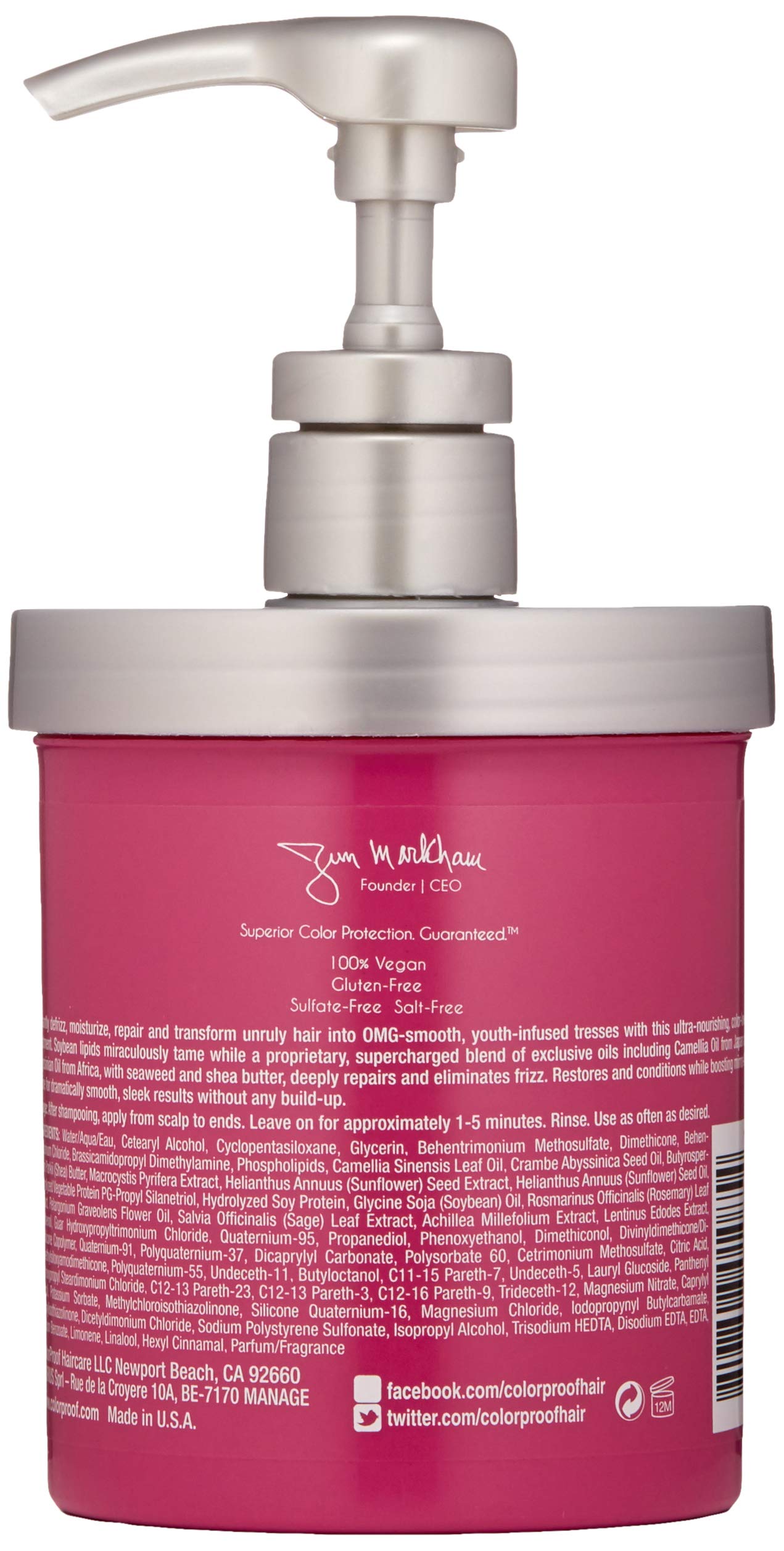 White Smoke ColorProof CrazySmooth Masque