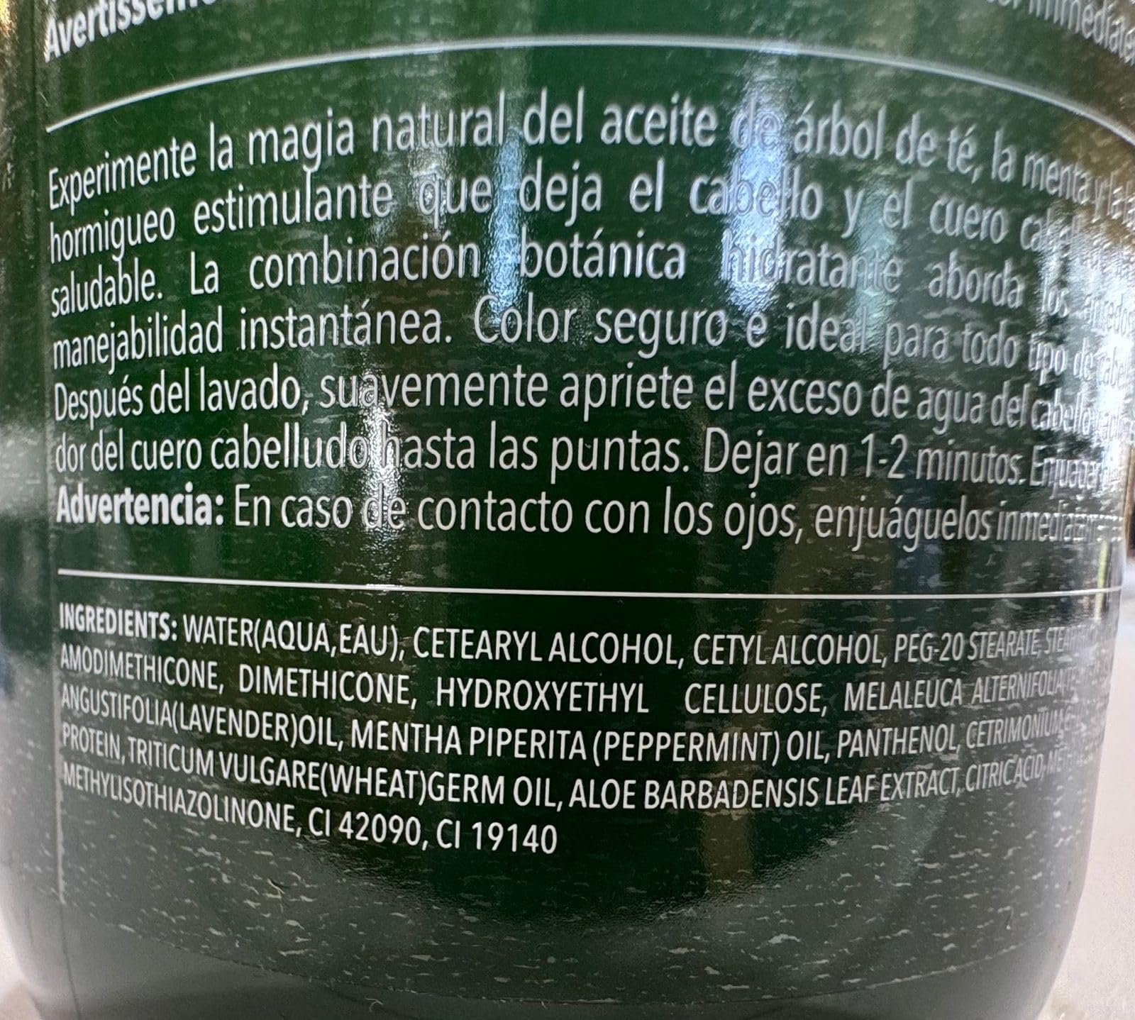 Dark Slate Gray Nywele Tea Tree Mint Shampoo and Conditioner SET 16oz each (Invigorate your scalp)