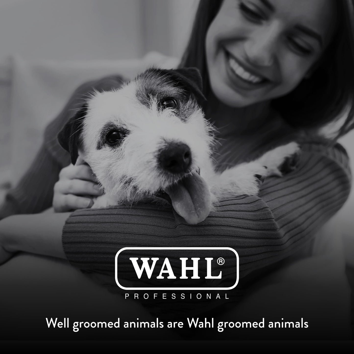 Black Wahl Professional Animal 5-in-1 Pro Adjustable Clipper Blade - for Arco, 5 Style Groom, Bravura, Chromado, Creativa, Figura & Motion Clippers - Replacement Blades - Silver
