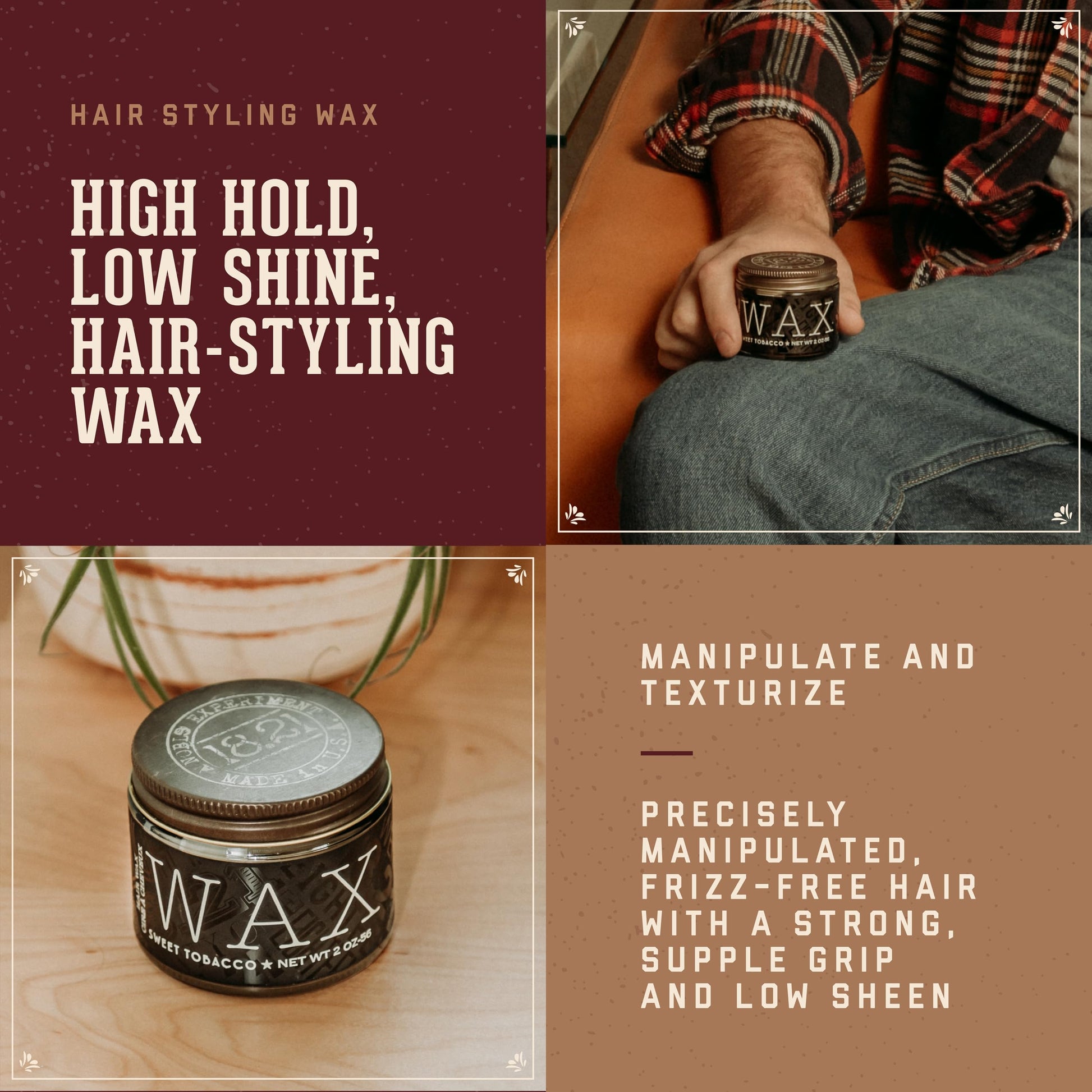 Sienna 18.21 Man Made Man Styling Variety Pack Sweet Tobacco