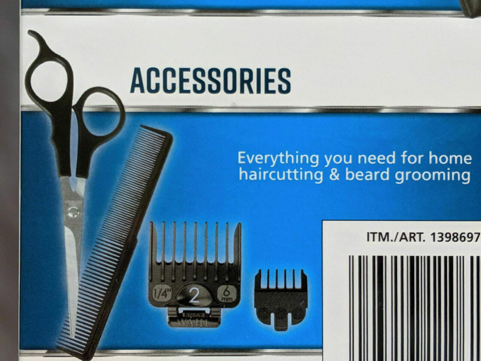 Light Gray WAHL Deluxe Complete Hair Cutting Kit 29 Piece Clipper Set with Beard Trimmer -Retail $125+!!! BY AMPLEXPO