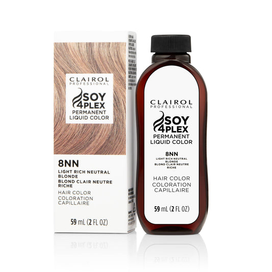 White Smoke Clairol Professional Permanent Liquicolor, 8nn Light Neutral Blonde, 2 Fl Oz - Packaging May Vary