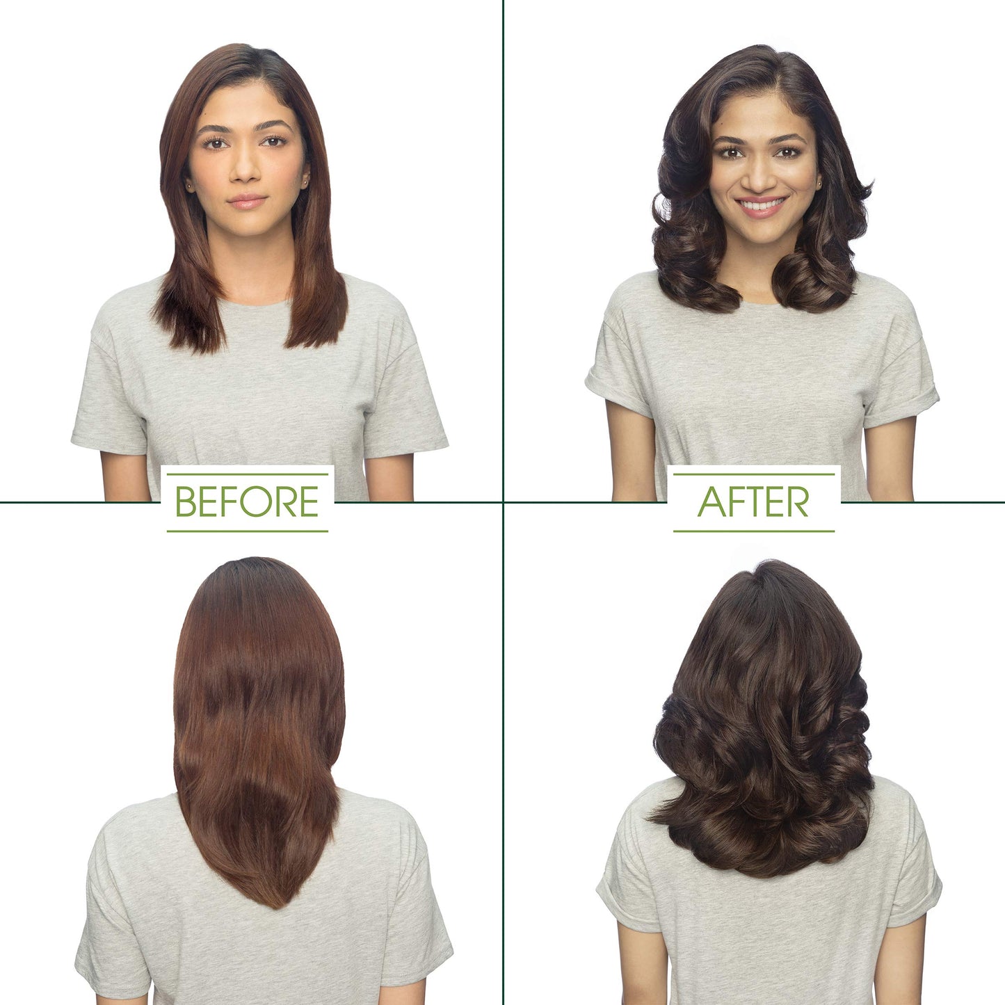 White Smoke Garnier Nutrisse Nourishing Hair Color Creme, 50 Medium Natural Brown (Truffle) (Packaging May Vary)