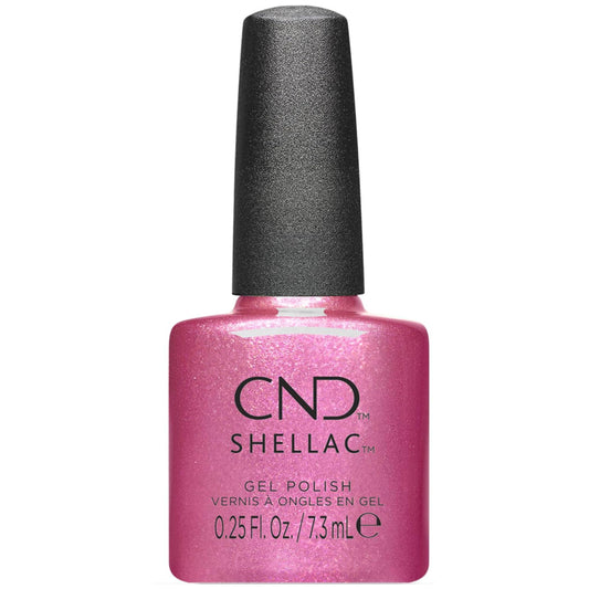 White Smoke CND SHELLAC™ GEL NAIL POLISH, Durable Nail Gel Polish Color Coat with Curve-hugging Brush, Covetable, 0.25 fl oz
