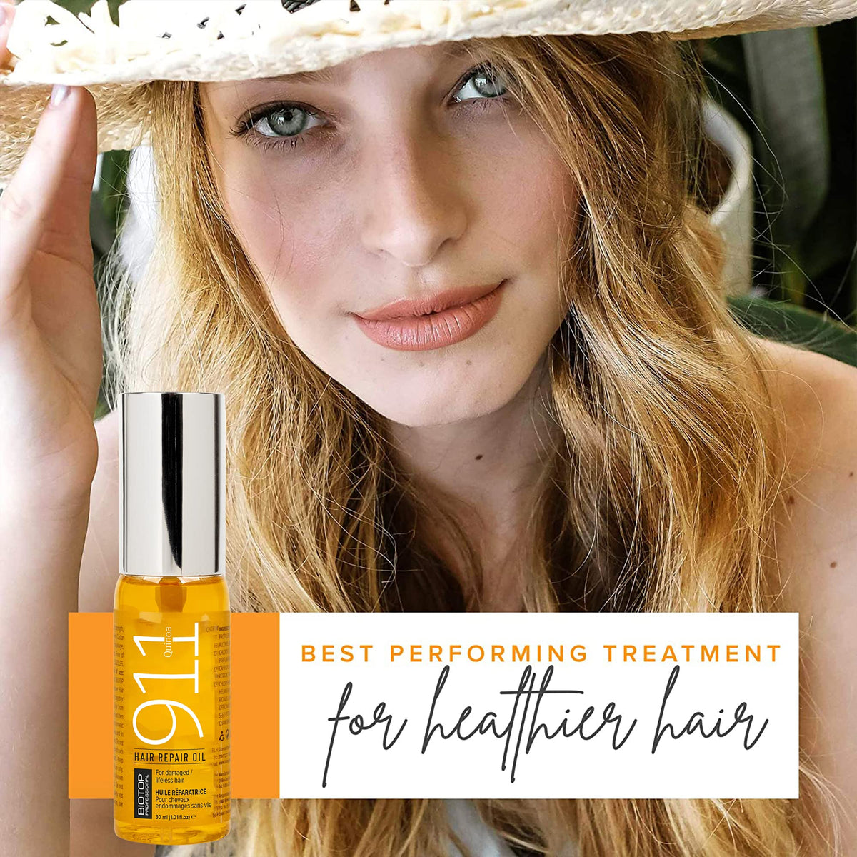 White Smoke 911 Quinoa Hair Repair Oil 1.01 fl oz – Biotop Professional