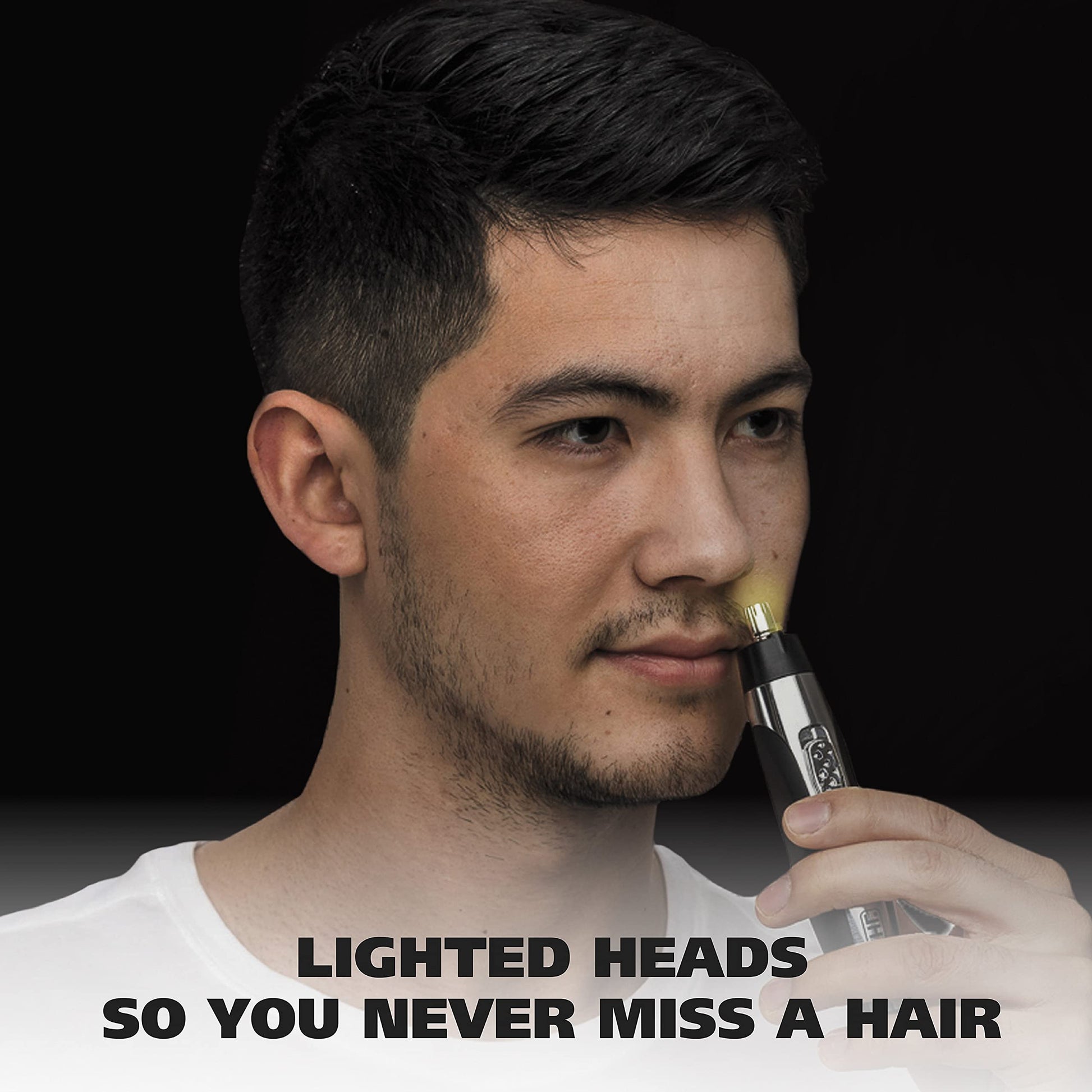 Black WAHL HAIR_TRIMMER