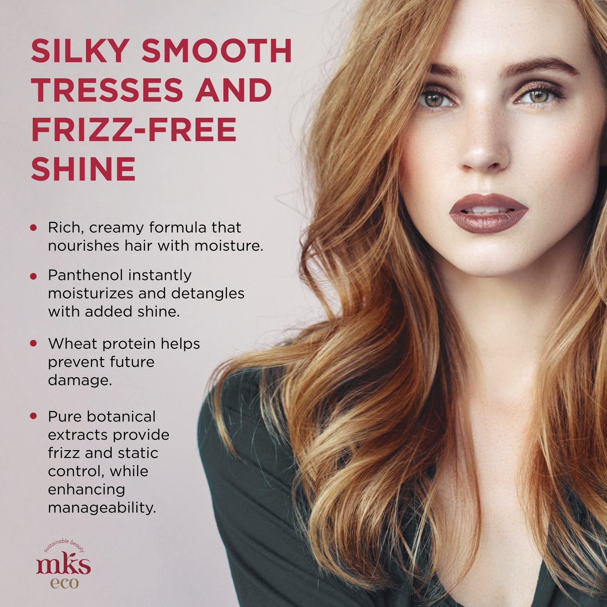 Gray MKS eco Hydrate Conditioner, Original Scent - 25 fl oz - Nourish & Moisturize Hair, Protect Against Breakage - Moroccan Argan Oil, Hemp Seed Oil - Vegan, Cruelty Free