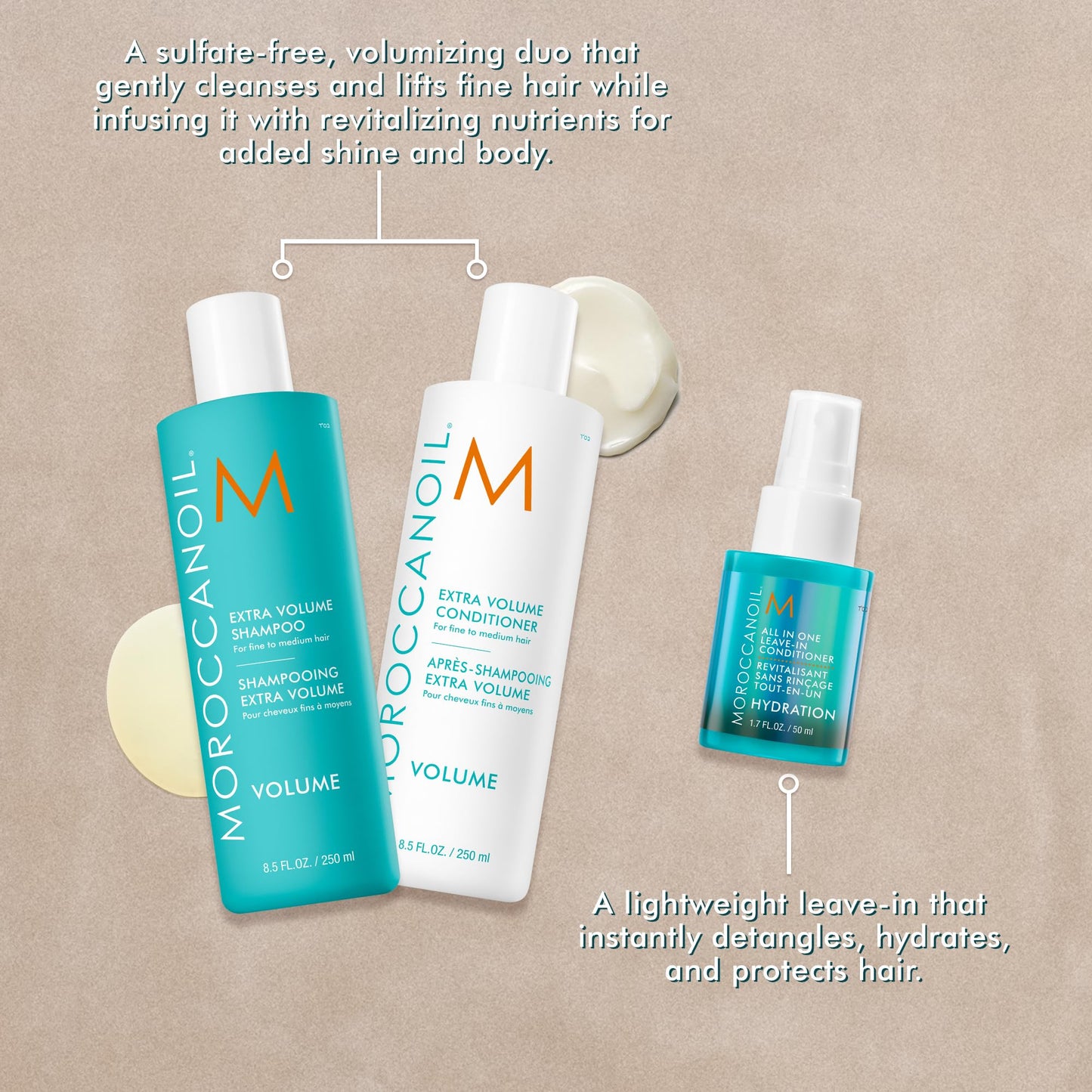 Gray Moroccanoil Hair Volume Gift Set