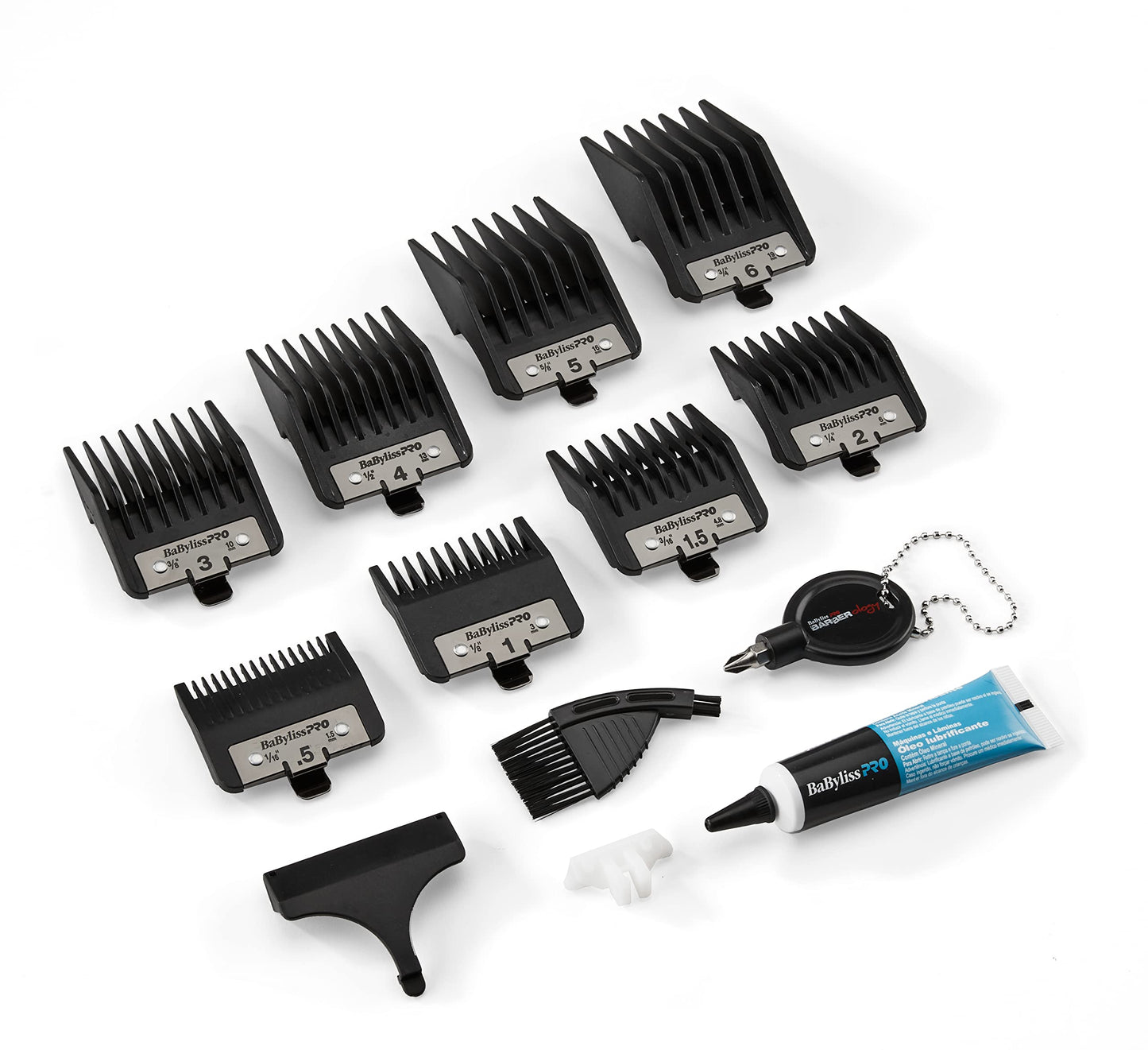 White Smoke BaBylissPRO SNAPFX Hair Clipper for Men FX890 Professional High-Torque Clipper