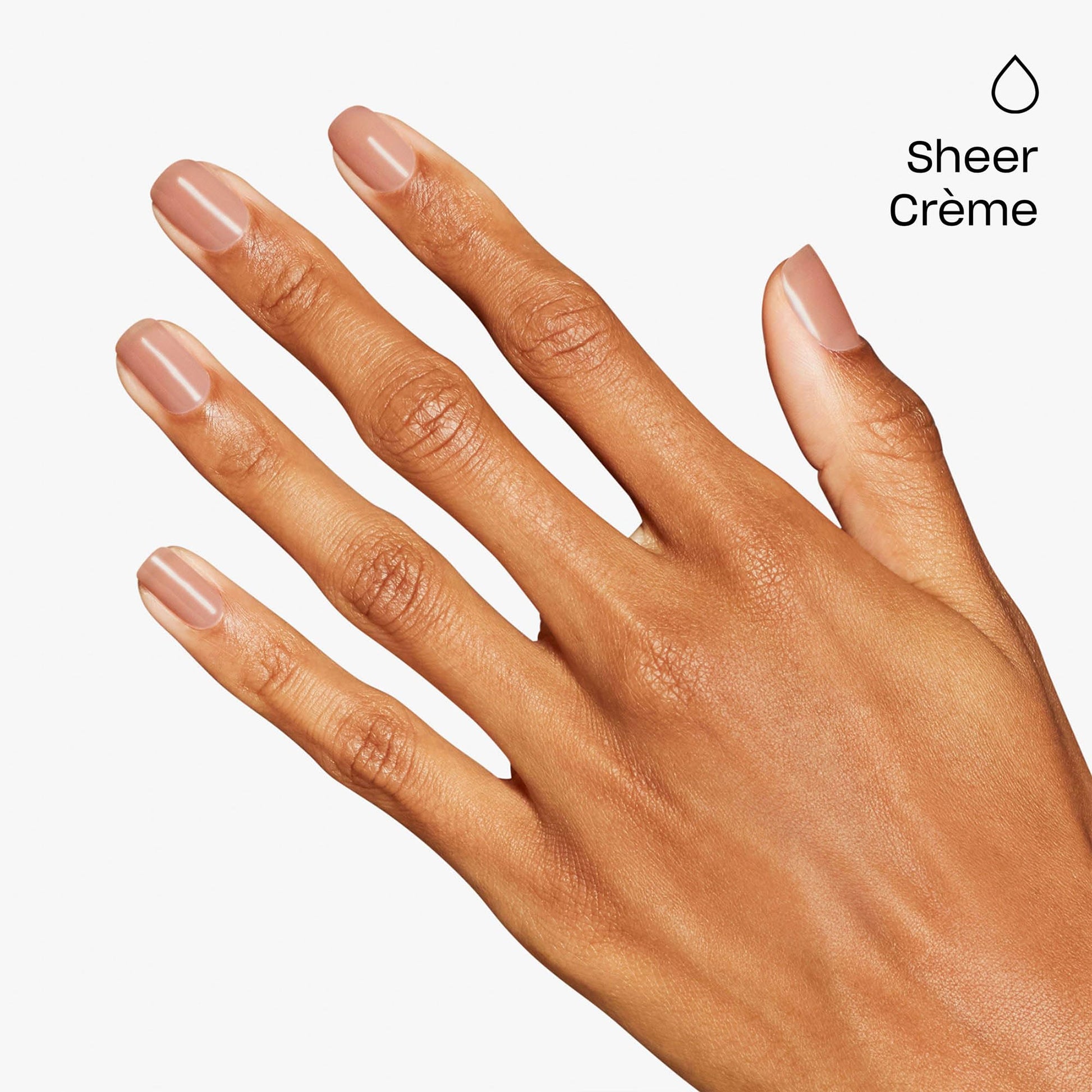 White Smoke OPI Nail Lacquer Put it in Airplane Mode | Sheer Neutral Taupe Brown Crème Chip Resistant Nail Polish | The New OPIcons Collection | Spring 2026