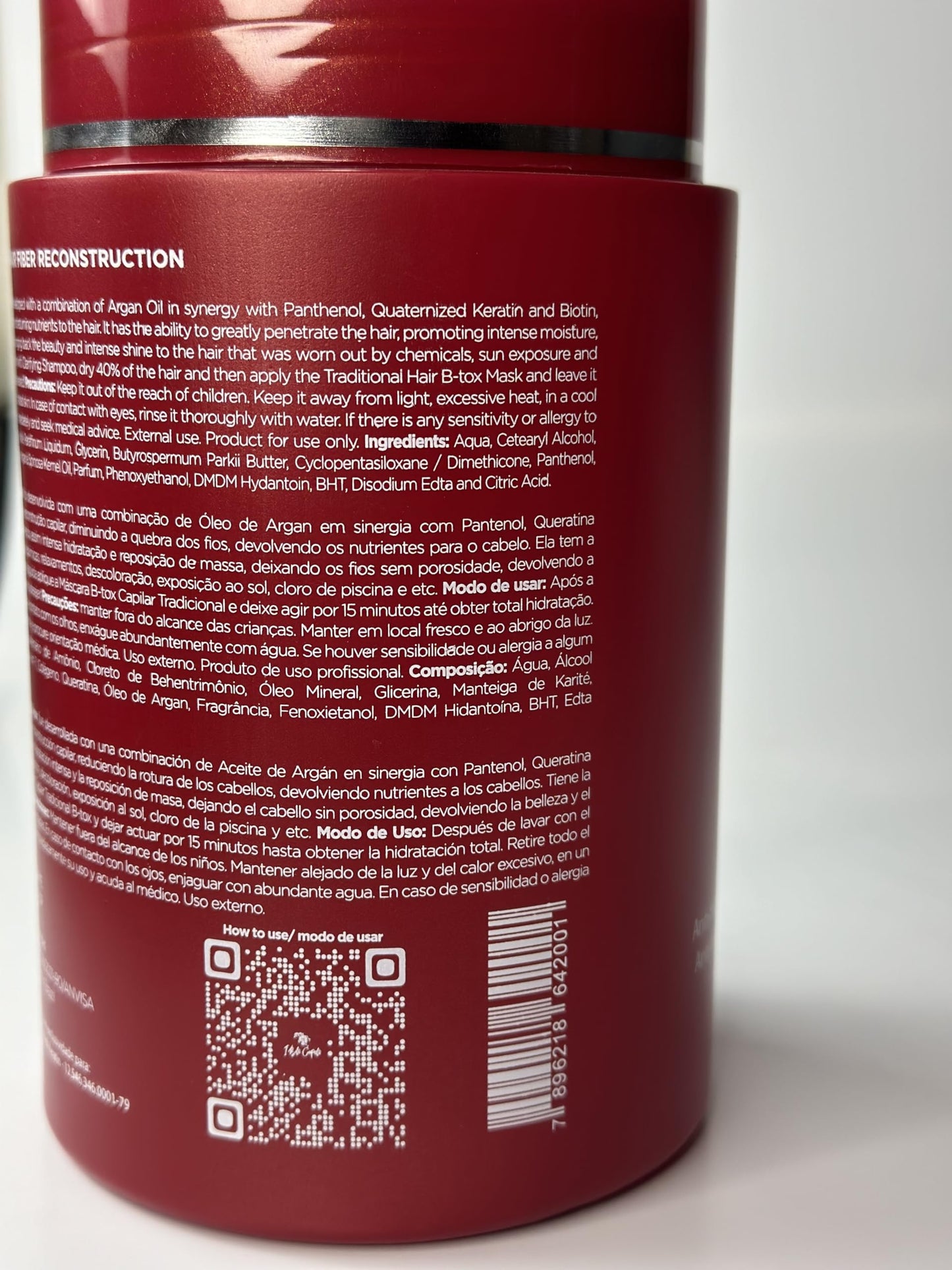 Gray I Belli Capelli Ravenna Repair Hair B-tox, 35.2 oz (1kg)