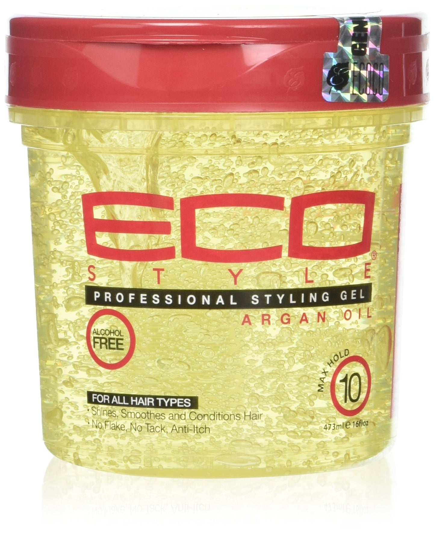 White Smoke Eco Styler Moroccan Argan Oil Styling Gel 16oz