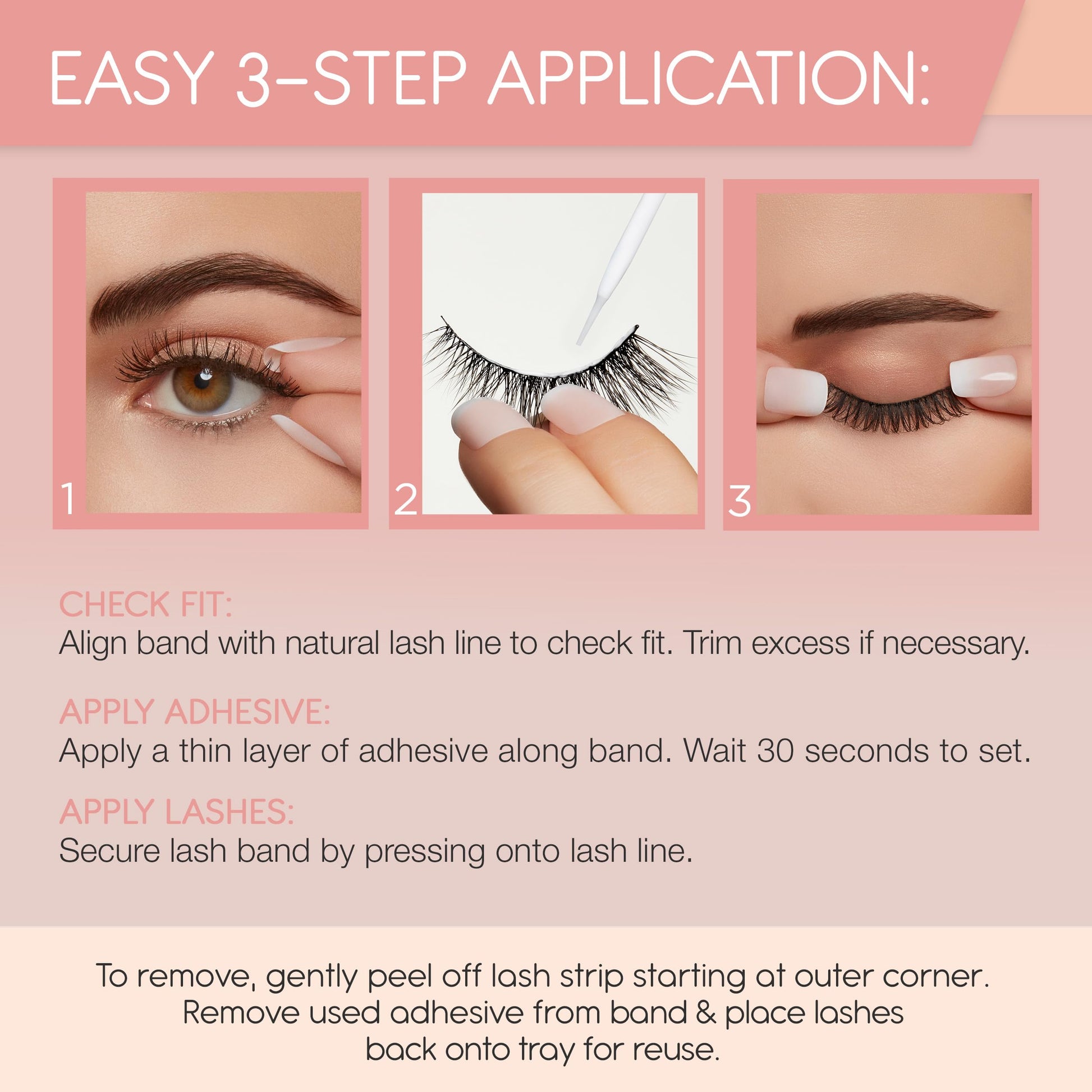 Thistle Ardell False Eyelashes Naked My Way 434 - Natural Look, Soft and Lightweight Strip Lashes, 4 Pairs, 1 Pack