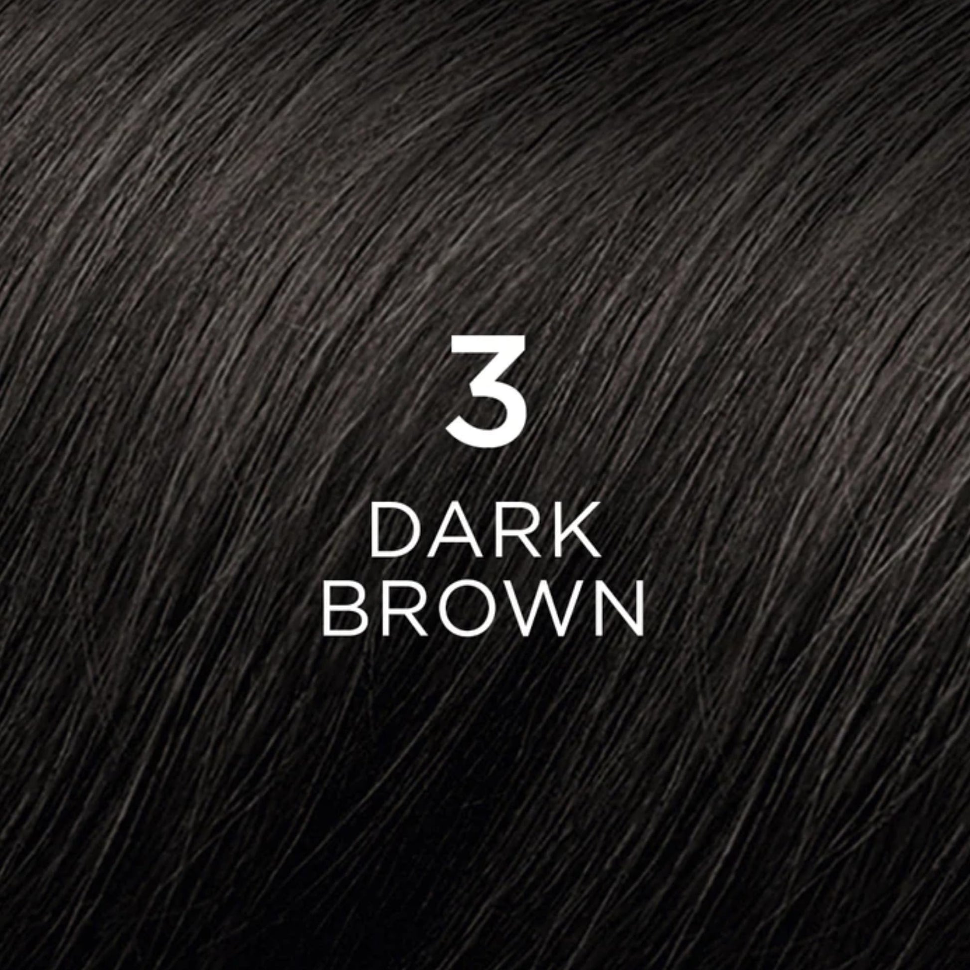 Black PHYTO Phytocolor Permanent Hair Color, 3 Dark Brown, with Botanical Pigments, 100% Grey Hair Coverage, Ammonia-free, PPD-free, Resorcin-free, 0.42 oz.