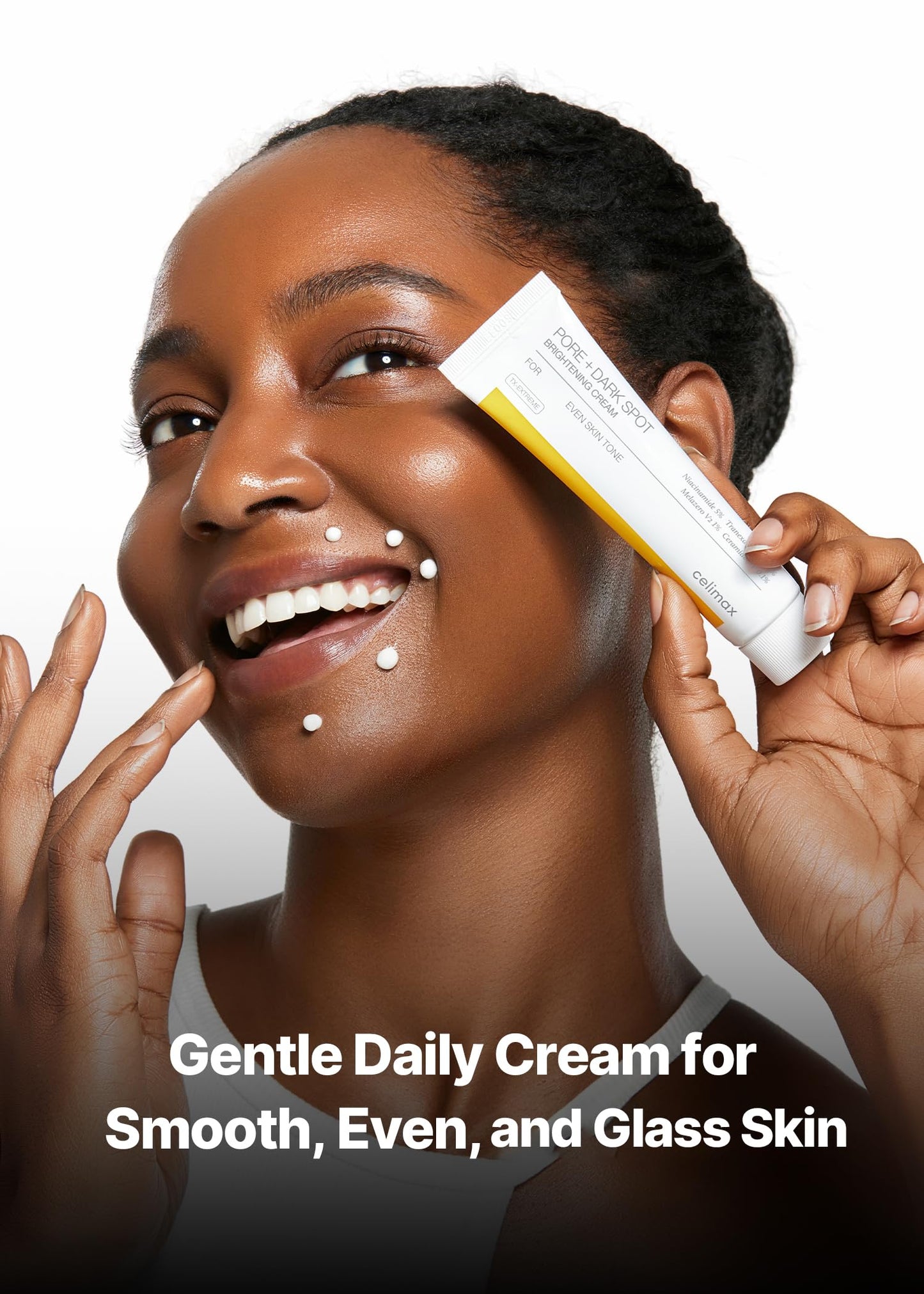 White Smoke celimax Pore+Dark Spot Cream | with Niacinamide, Tranexamic Acid, TXA Cream, Pore Minimizer, Non-Irritating, Hydrating, For Sensitive Skin, 35ml, Mothers Day Gift