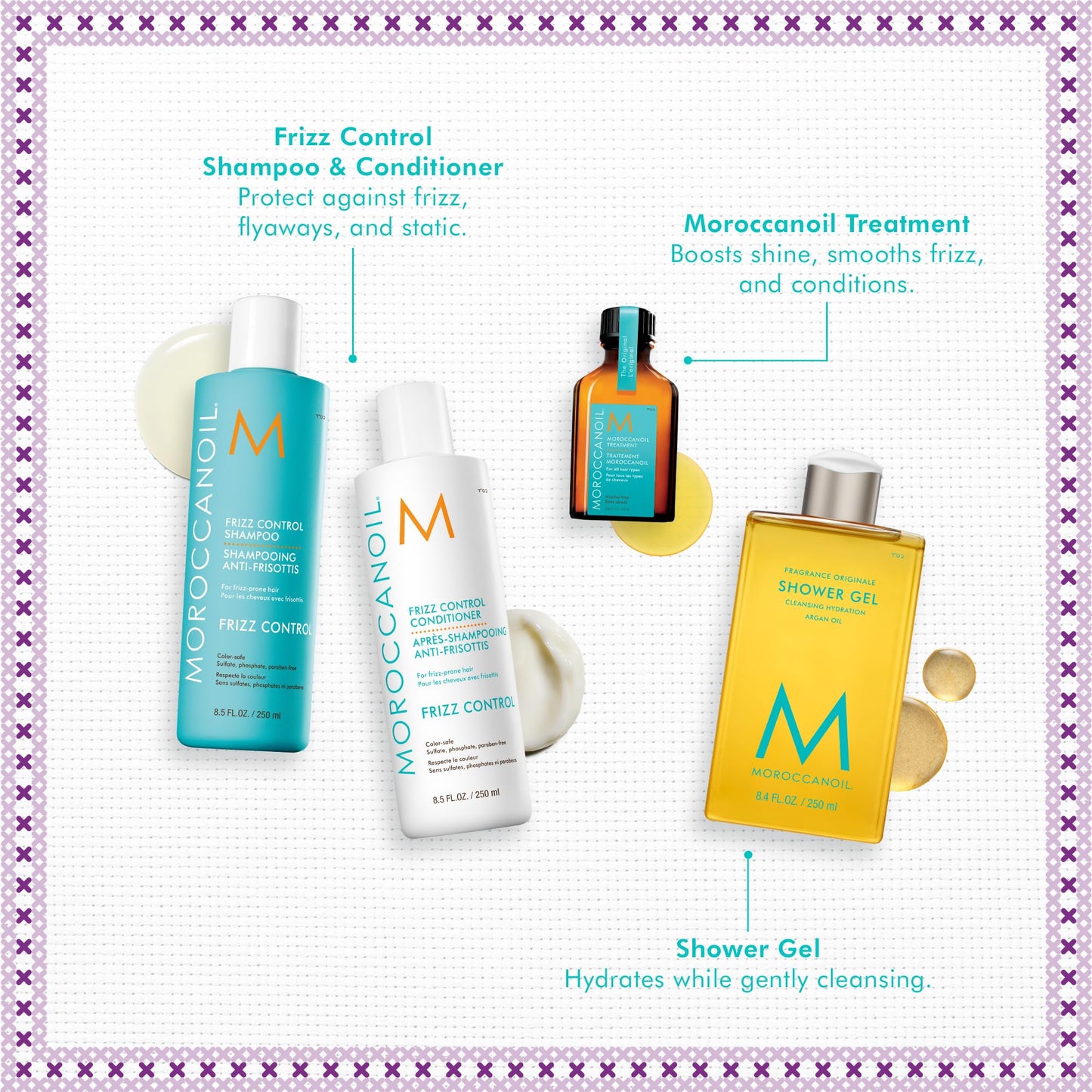 White Smoke Moroccanoil Holiday Frizz Hair Set