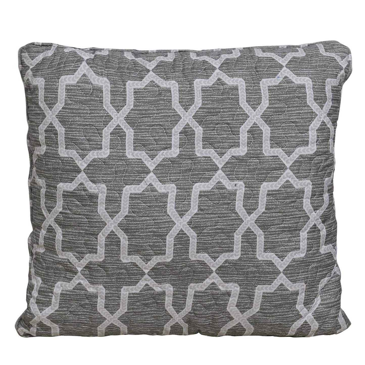 Dim Gray Home Soft Things Lanza Printed Microfiber Quilt Oversize King 122" x 106" 5 Piece Bedding Set with Matching Shams Pillows, Mustard Gray Blue Floral Design Reversible Bedspread Coverlet