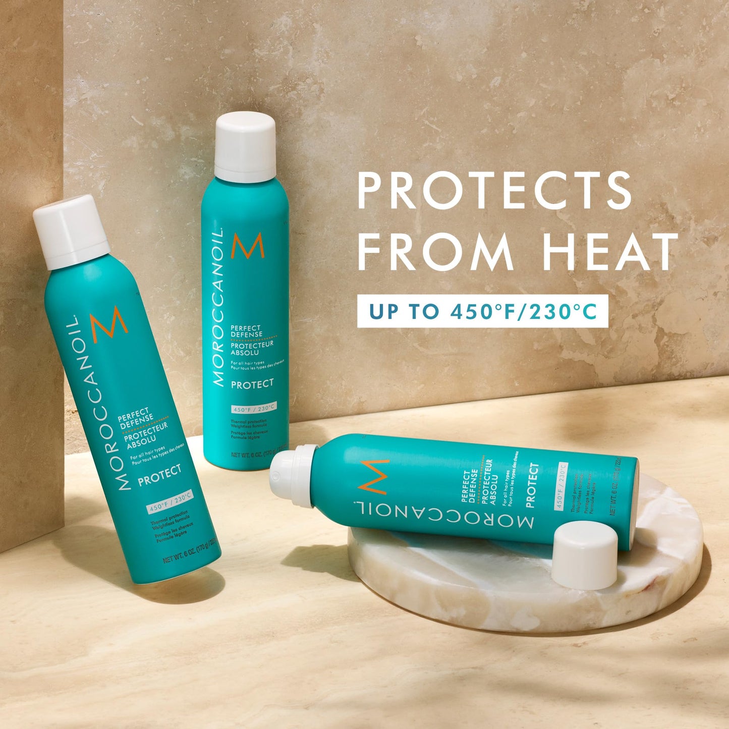 Rosy Brown Moroccanoil Perfect Defense Heat Protectant, 2 Fl Oz