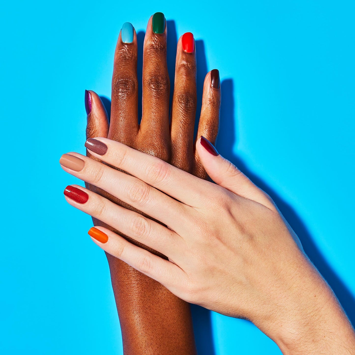 Deep Sky Blue OPI Nail Lacquer 4PC Mini Pack | 4 Nail-Polish Color Shades Crème Chip Resistant Nail Polish Gift Set | What's Your Mani-tude | Fall 2025