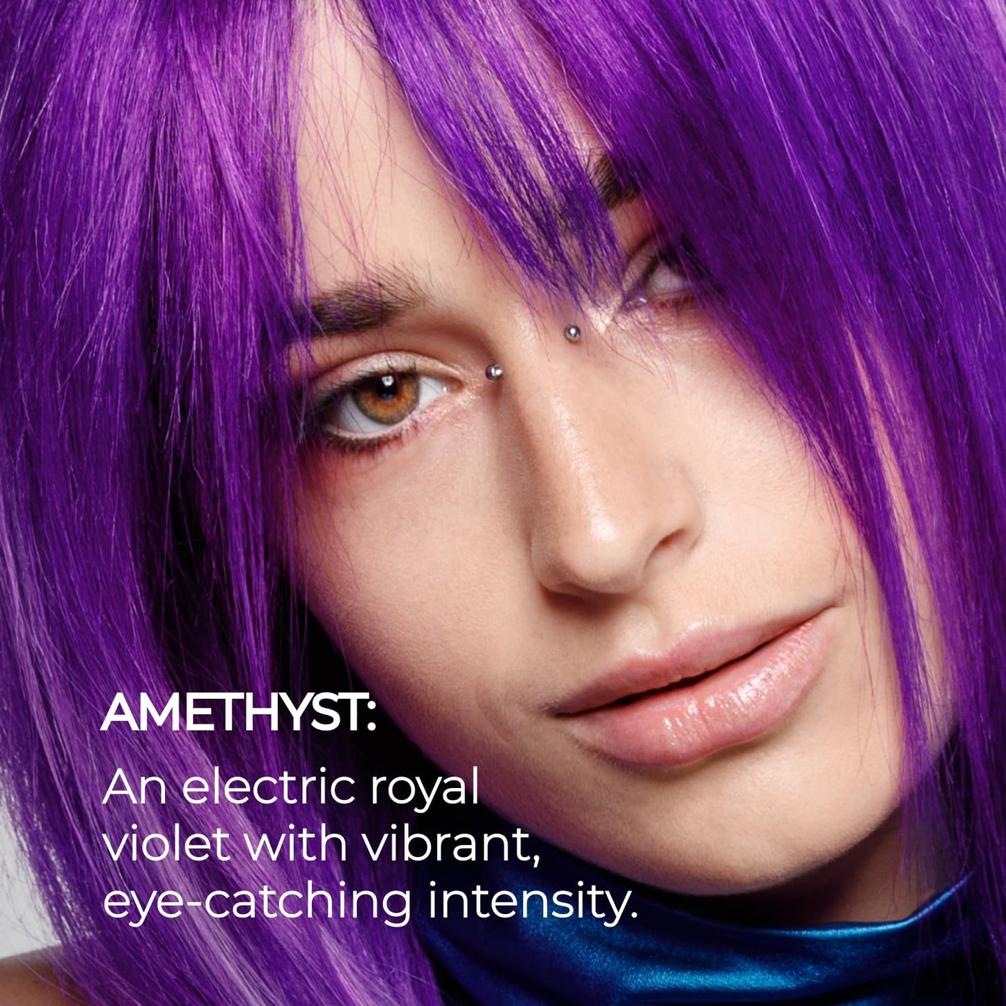 Light Pink XMONDO Color Amethyst Depositing Mask & Semi-Permanent Purple Hair Dye | Infused with Bond Booster Technology & Hyaluronic Acid for Nourishment, Revitalization & Repair, Vegan Formula, 8 Fl Oz 1-Pack