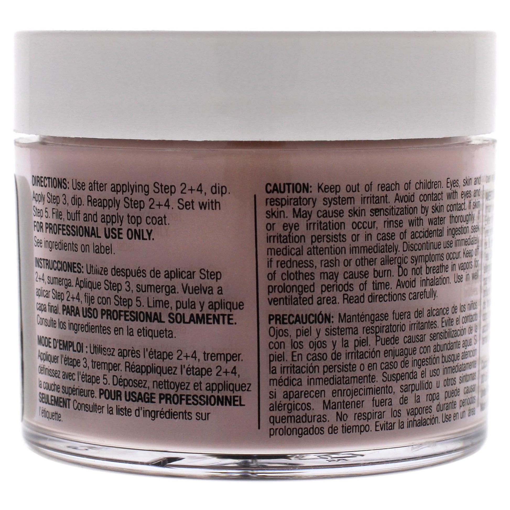 Gray Pro Powder Polish Nail Colour Dip System - Semi Sweet On You by Cuccio for Women - 1.6 oz Nail Powder