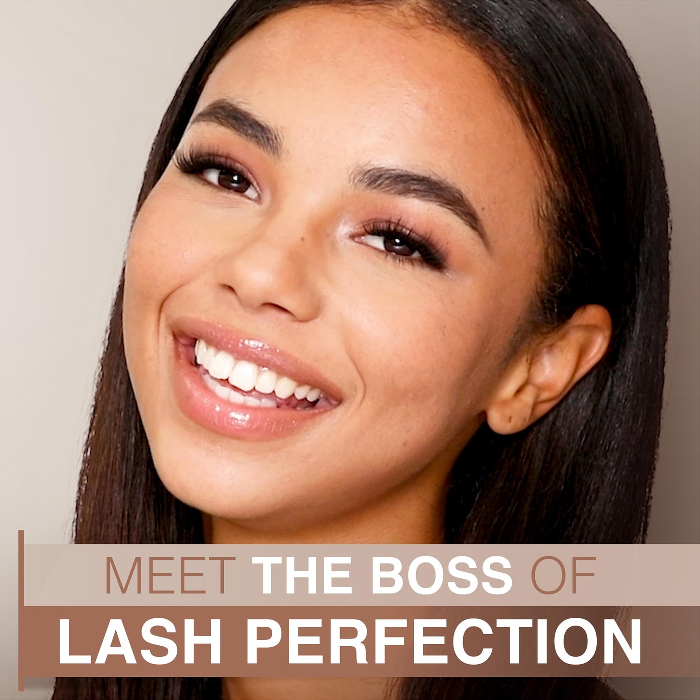 Light Gray Ardell Pre-Mapped Lash Applicator Tool - 40° Curved Eyelash Tweezers for Precision and Comfort, Easy Application