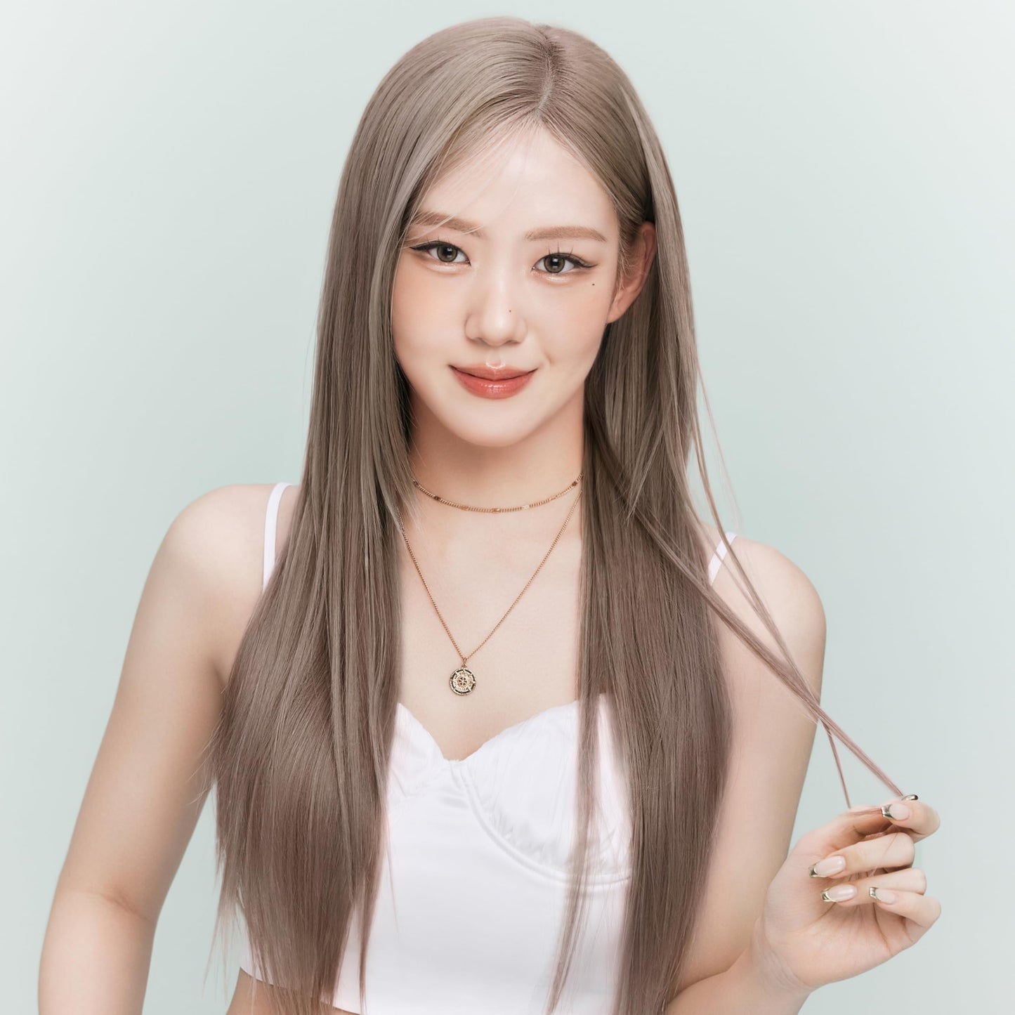 Light Gray eZn Pudding Hair Dye for Sensitive Scalps – (Ash Beige) | No-Drip, Ammonia-Free, Long-Lasting Semi-Permanent Hair Color with Keratin for Gentle Gray Coverage at Home