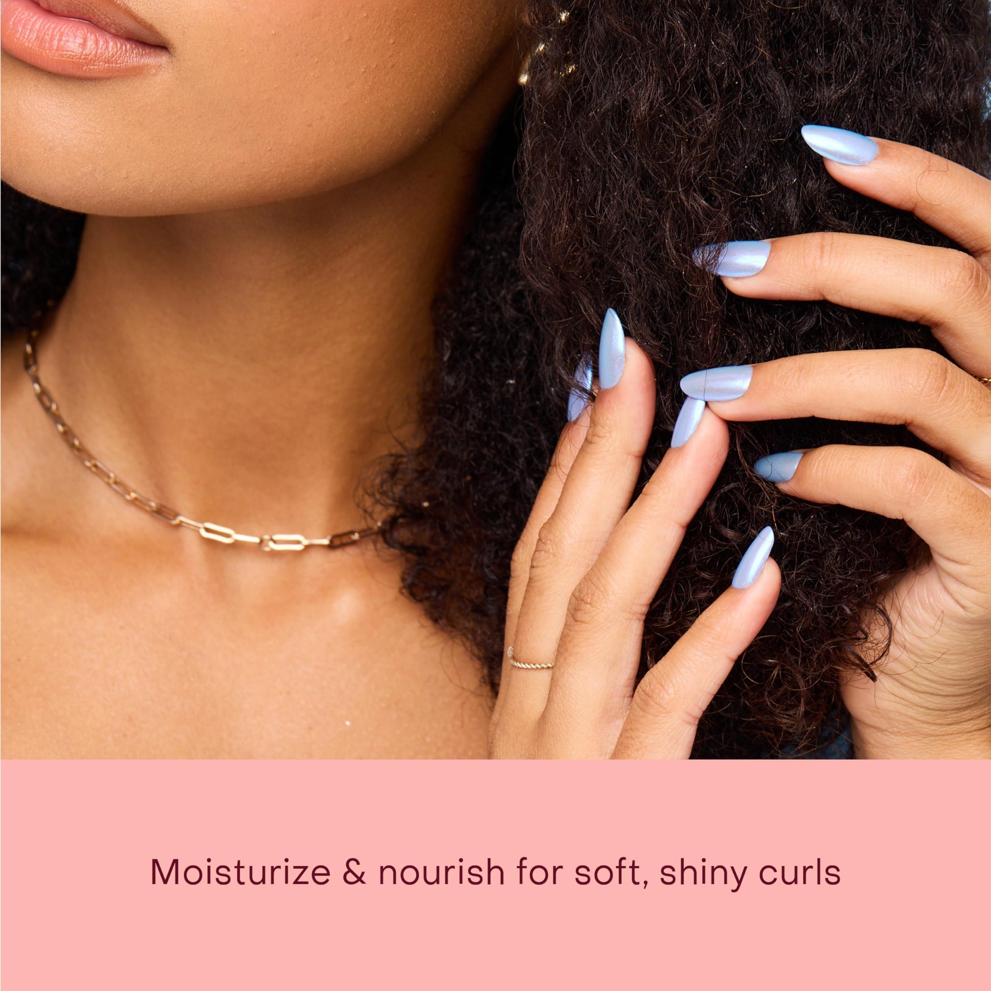 Light Pink Shea Moisture Coconut & Hibiscus Smooth & Shine Oil Coconut & Hibiscus Softens And Hydrates Hair With Manketti And Coconut Oil For A Lightweight Texture 3.3 Fl Oz