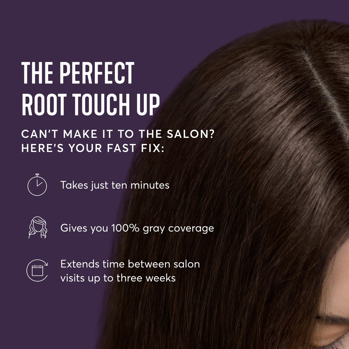 Black Madison Reed Root Perfection Root Touch Up Kit – 5N Calabria Dark Brown, 100% Gray Coverage in 10 Min, Ammonia-Free, 2 Applications