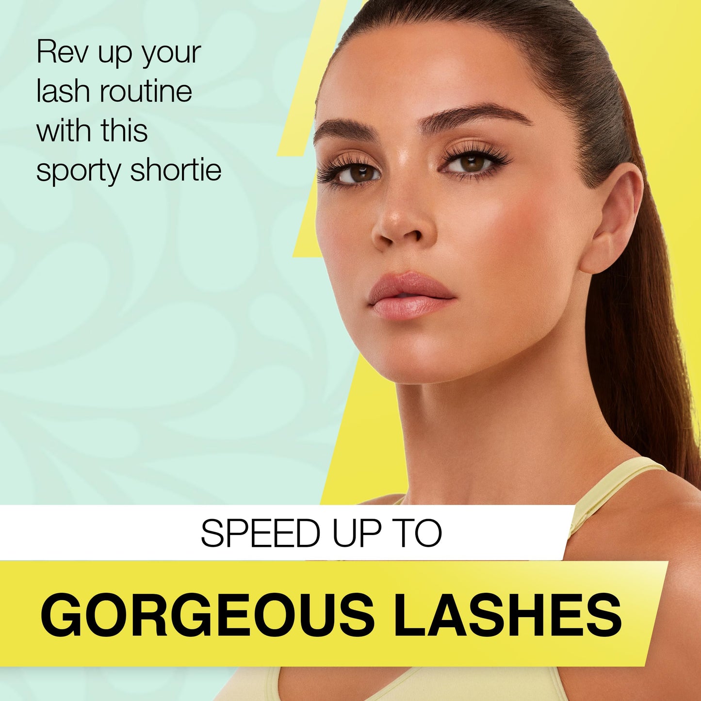 Light Gray Ardell Active Lash - Speedy, False Eyelashes, Water-Resistant, Lightweight, Strip Lashes, 4 Pairs, 1-Pack