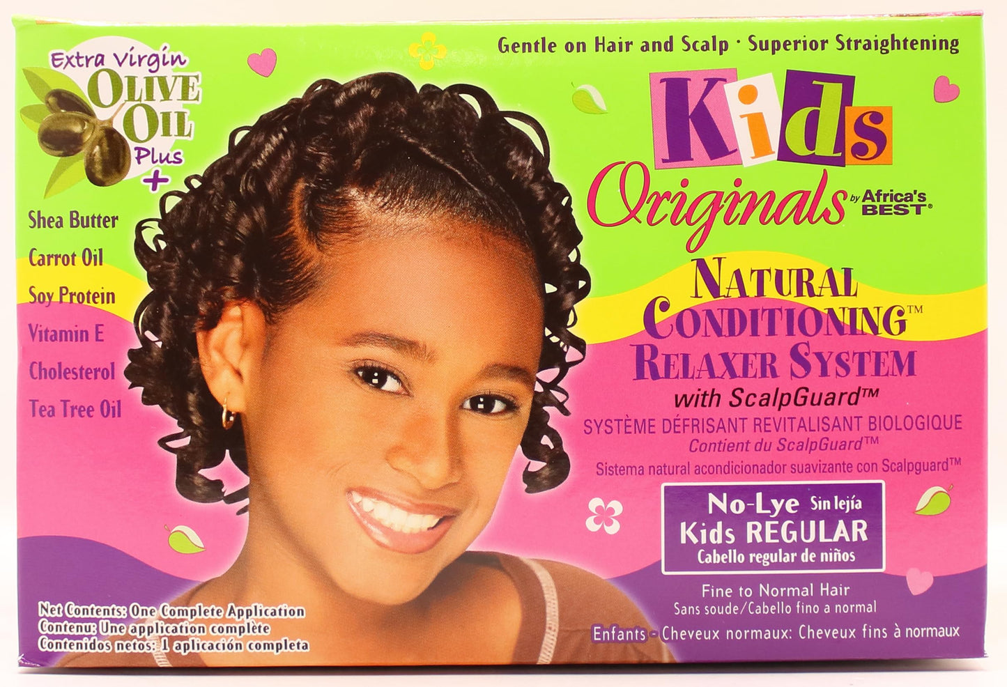 Sandy Brown Africa's Best Organics Kids Organic Conditioning Relaxer No-Lye Kids Regular