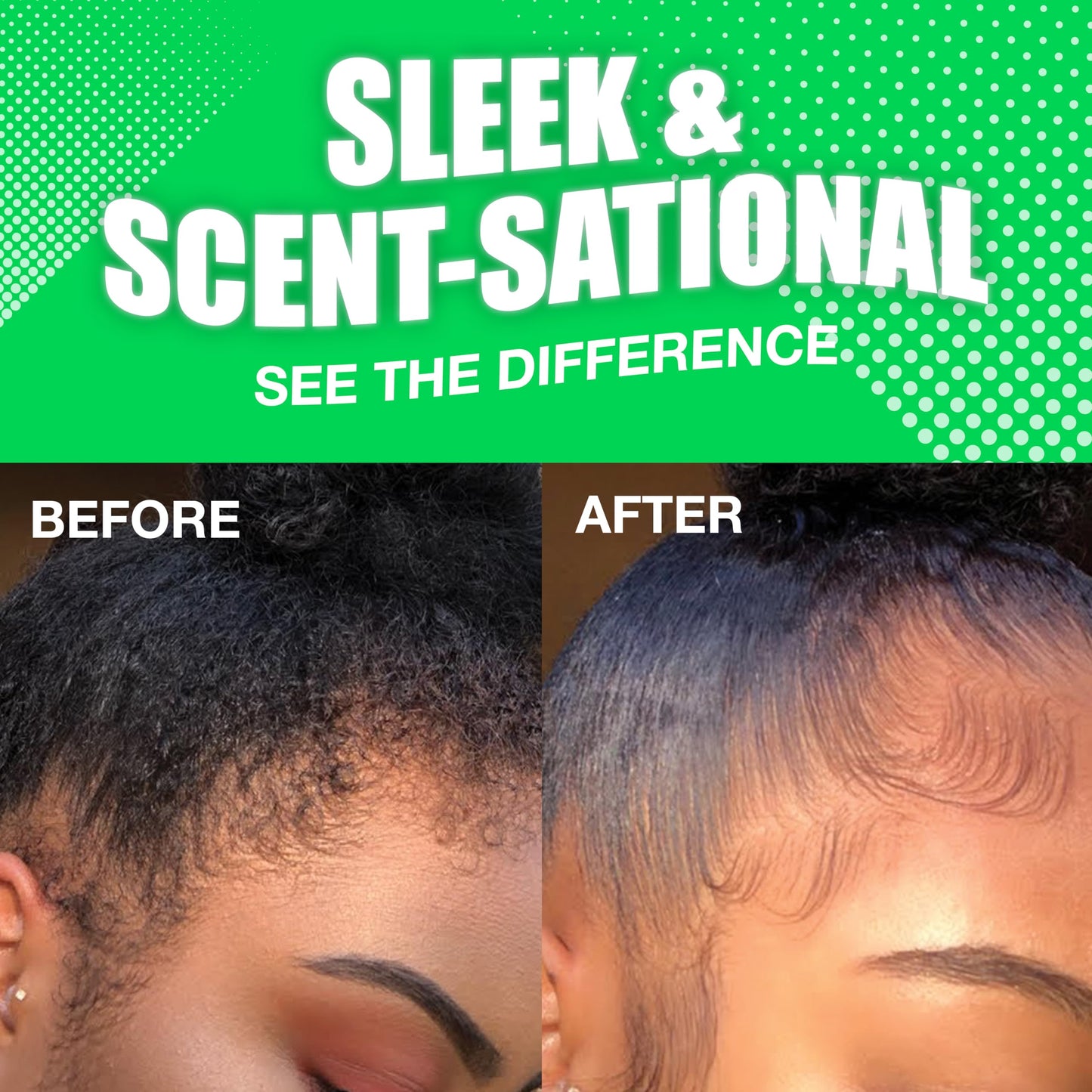 Spring Green EBIN NEW YORK 24 Hour Edge Tamer Refresh (2.7 oz, Kiwi Pineapple)