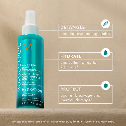 Tan Moroccanoil All In One Leave in Conditioner, 5.4 Fl Oz