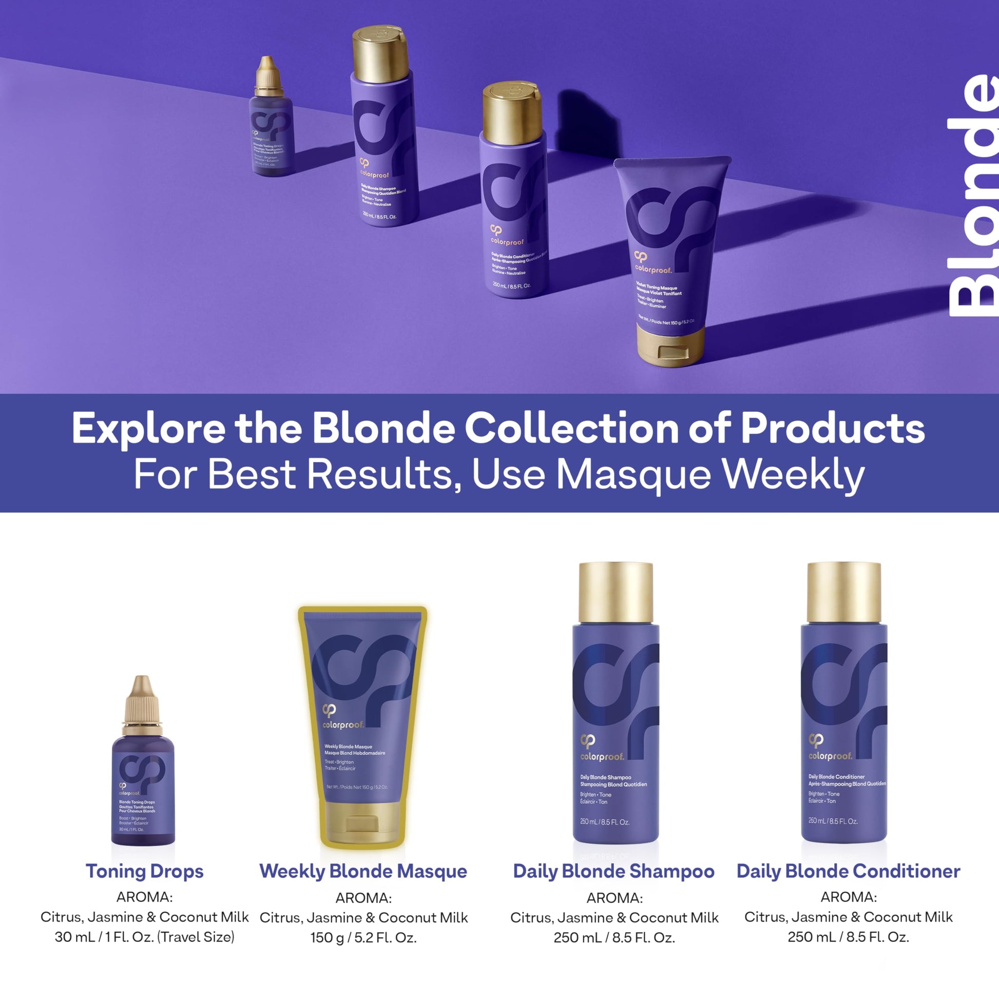 White Smoke Weekly Blonde Masque 5.2 Oz