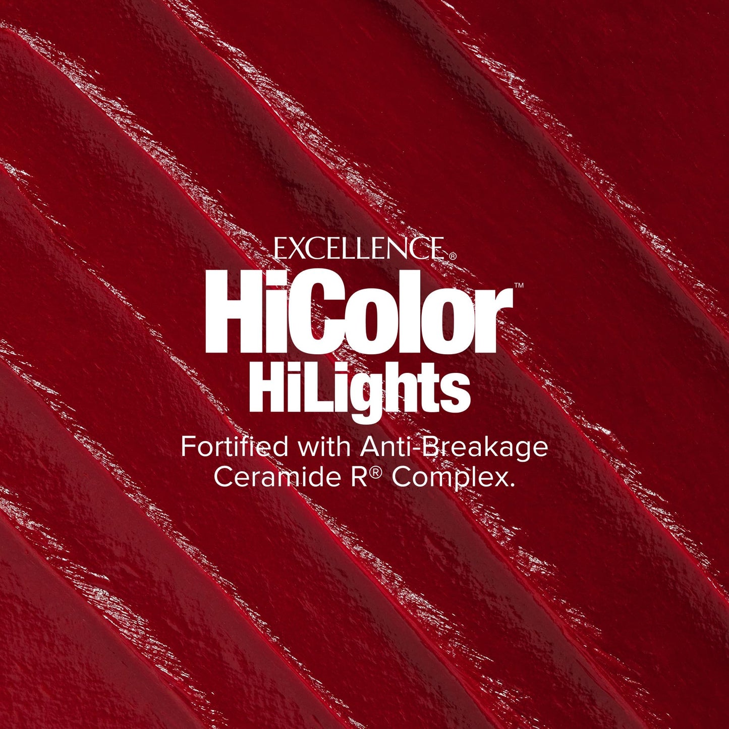 Dark Red L'Oréal Technique HiColor Red HiLights - Permanent Hair Color for Dark Hair, Intense Red Highlights, No Pre-Lightening Required, Rich, No-Drip Crème, Quick Processing Time, Red