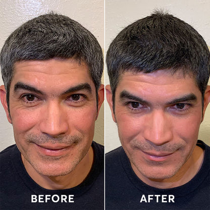 Black Madison Reed Mr. Hair Color for Men, Dark Brown to Black Demi-Permanent Hair Dye, Reduces Grays in 15 Minutes For Hair & Beard, Nourishing & Strengthening, Keratin & Argan Oil, 2 Applications