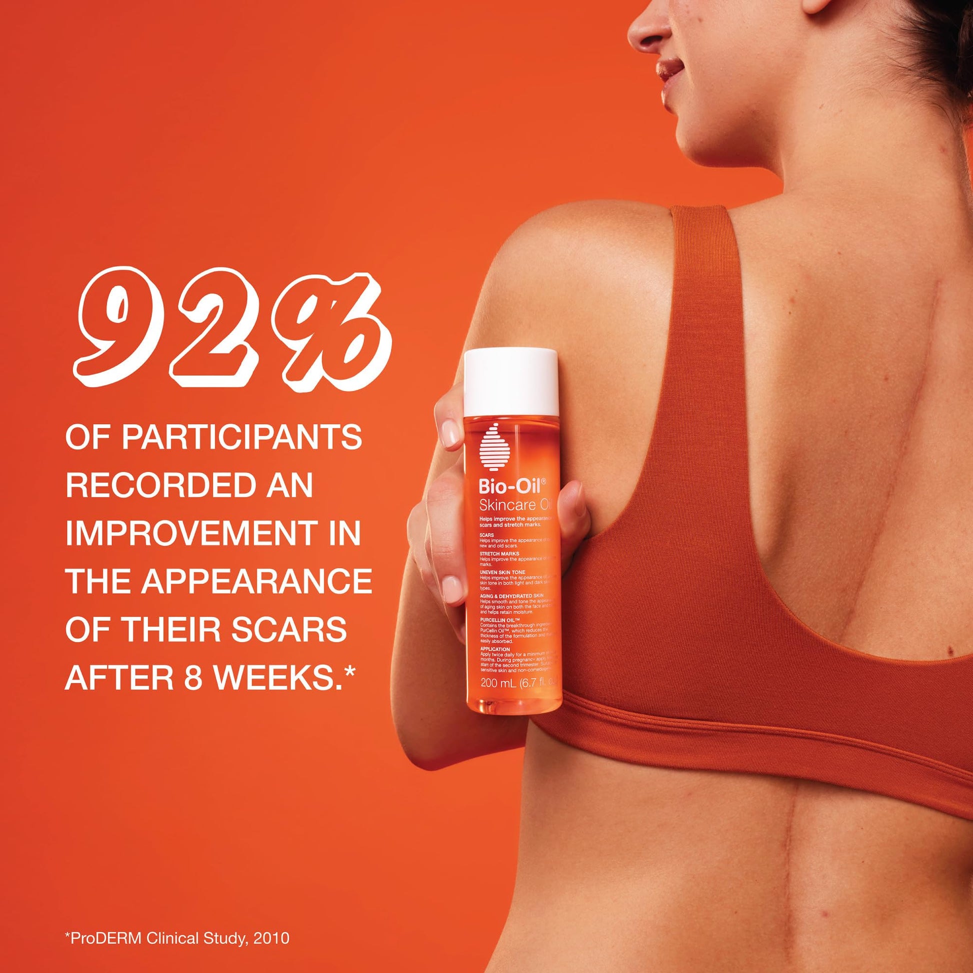 Chocolate Bio-Oil Skincare Body Oil Serum, Face and Body Moisturizer with Vitamin E & A, for Scars, Stretch Marks, Sensitive Skin, All Skin Types, Dermatologist Recommended, Non-Comedogenic, 2 Oz