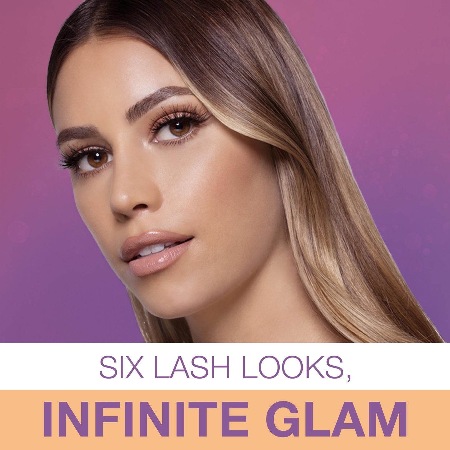 Maroon Ardell Faux Mink Wispy False Eyelashes Lookbook Lash Set – Natural Look Wispy Lashes Strip (Demi Wispies, 811, 812, 815, 817) with Lash Adhesive, 6 Pairs, 1 Pack