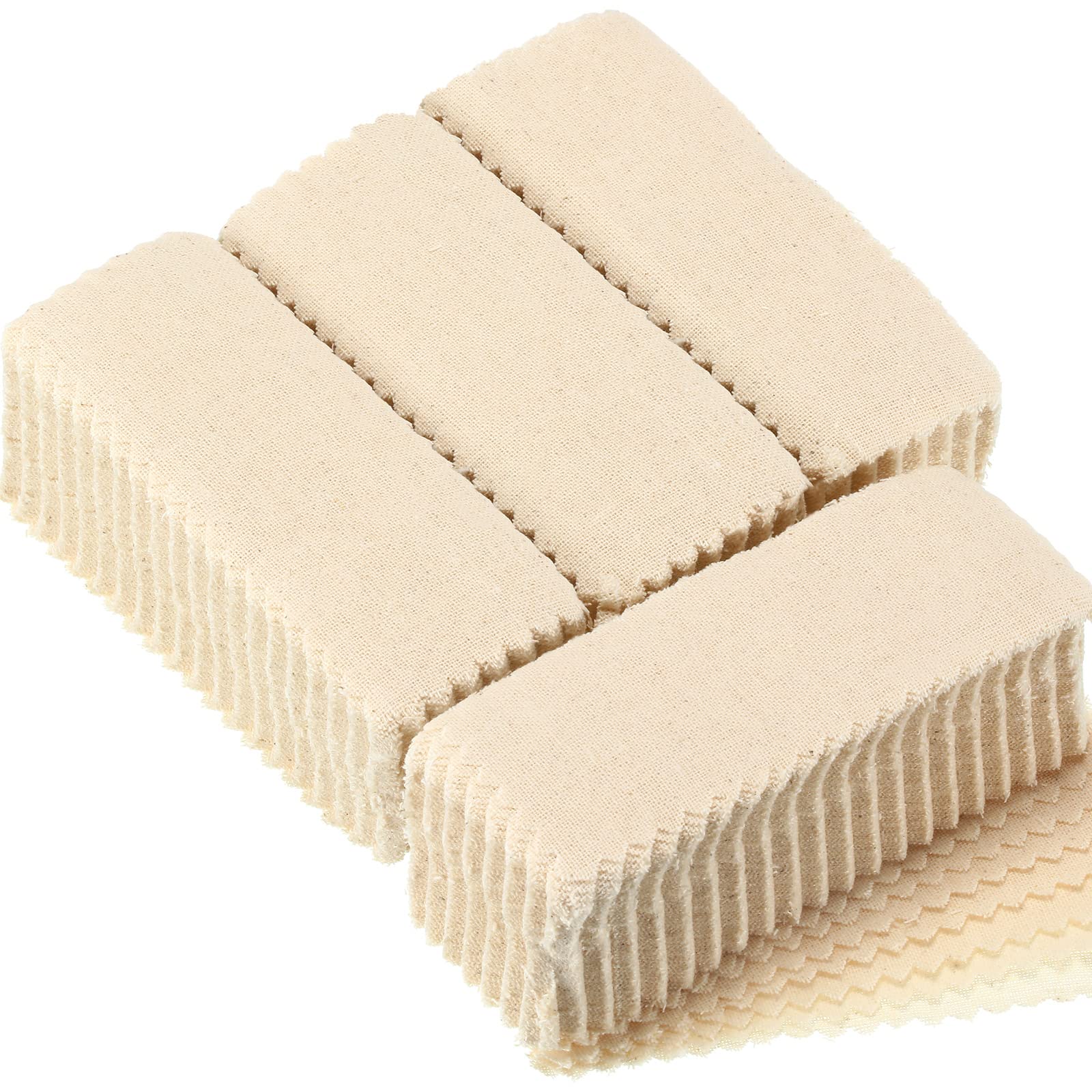 White Smoke Teling 1000 Pcs Muslin Cloth Wax Strips for Waxing Tear Resistant Epilating Soft Muslin Strips for Women Men Face Eyebrow Lip Body Sugaring Hair Removal, 4 x 1.5 Inches