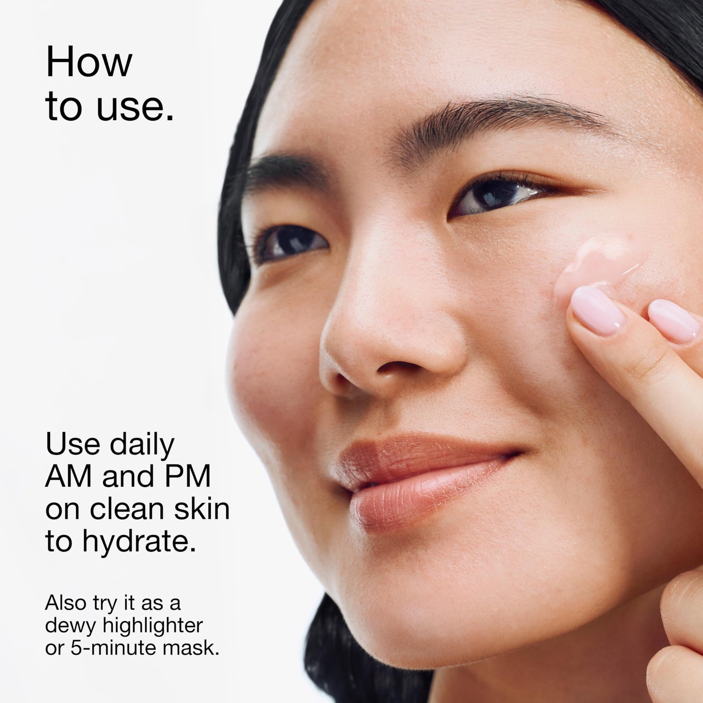 White Smoke Clinique Moisture Surge 100H Auto-Replenishing Hydrator Oil Free Face Moisturizer | With Hyaluronic Acid, Aloe Bioferment and Vitamins C + E | Hydrating + Moisturizing, Mini Travel Size, 0.5 Fl Oz