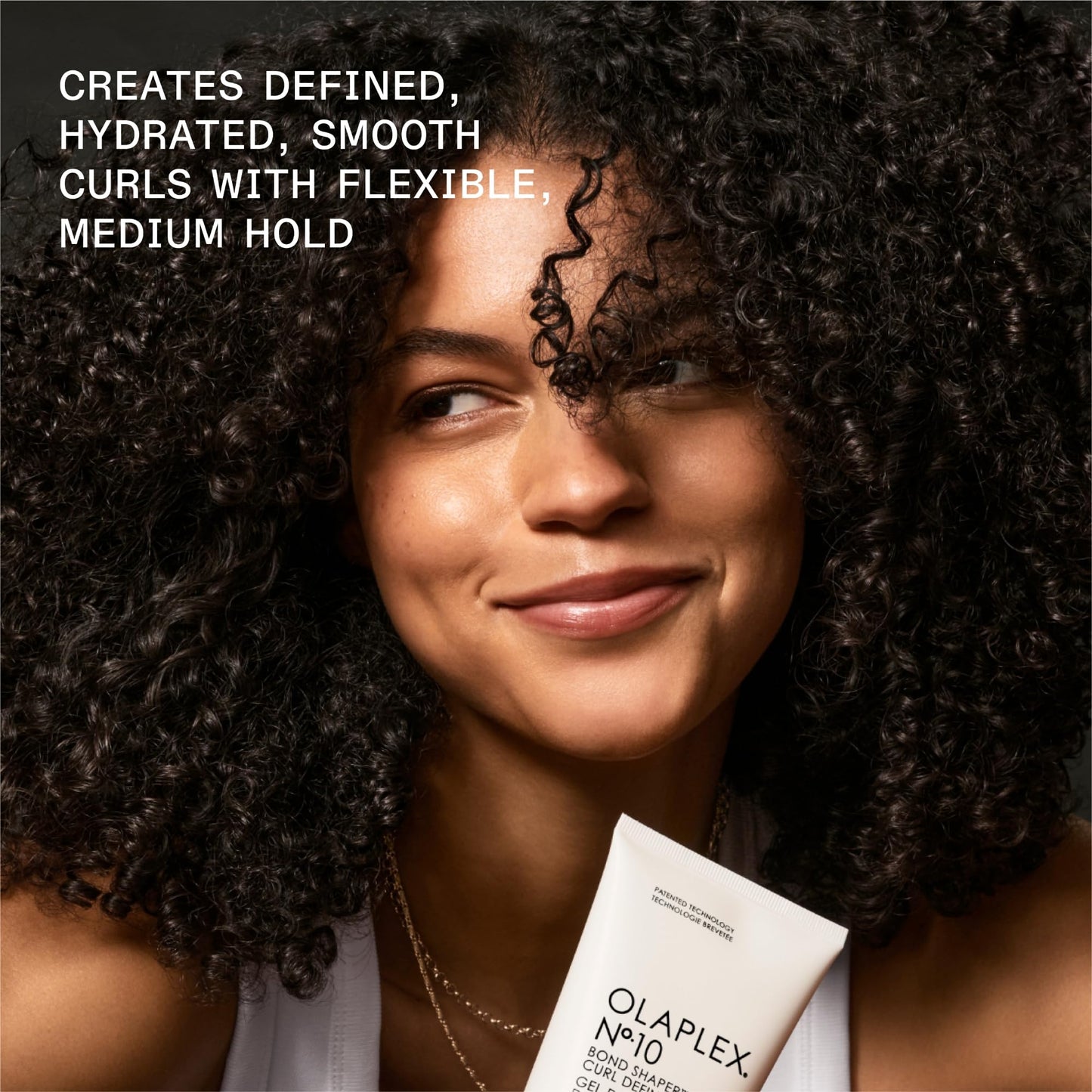 Black Olaplex Nº.10 Bond Shaper™ Curl Defining Gel: Frizz Smoothing Curl Gel | Hydrates, Detangles & Defines Curls | All Day Hold No Residue | For Coily, Curly, and Wavy, 200 mL/Fl Oz