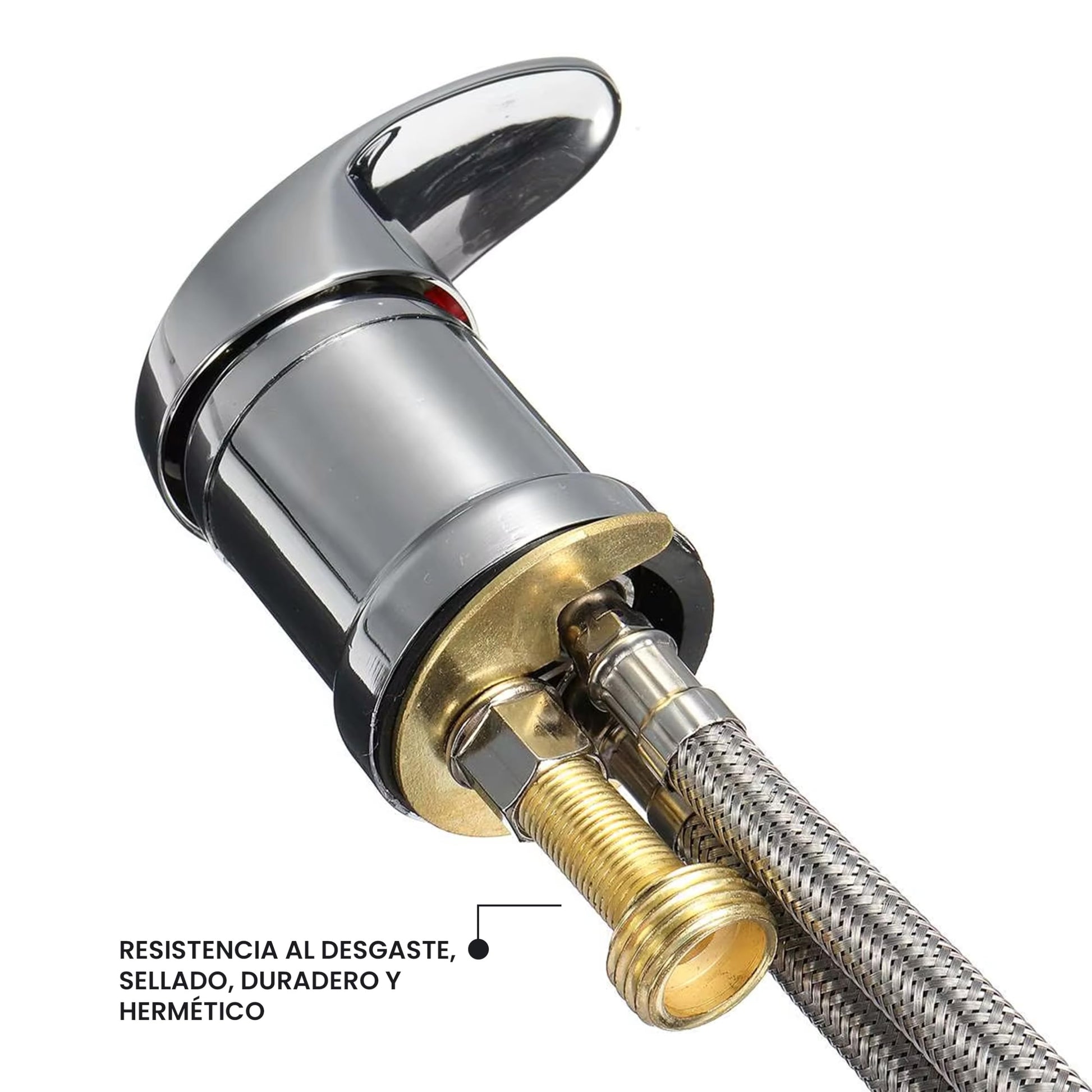 White Smoke Faucet for Shampoo Bowl - Salon Faucet - Shampoo Faucet - Salon Shampoo Bowl Faucet - Shampoo Bowls Faucet Replacement, 1/2 inch Inlet