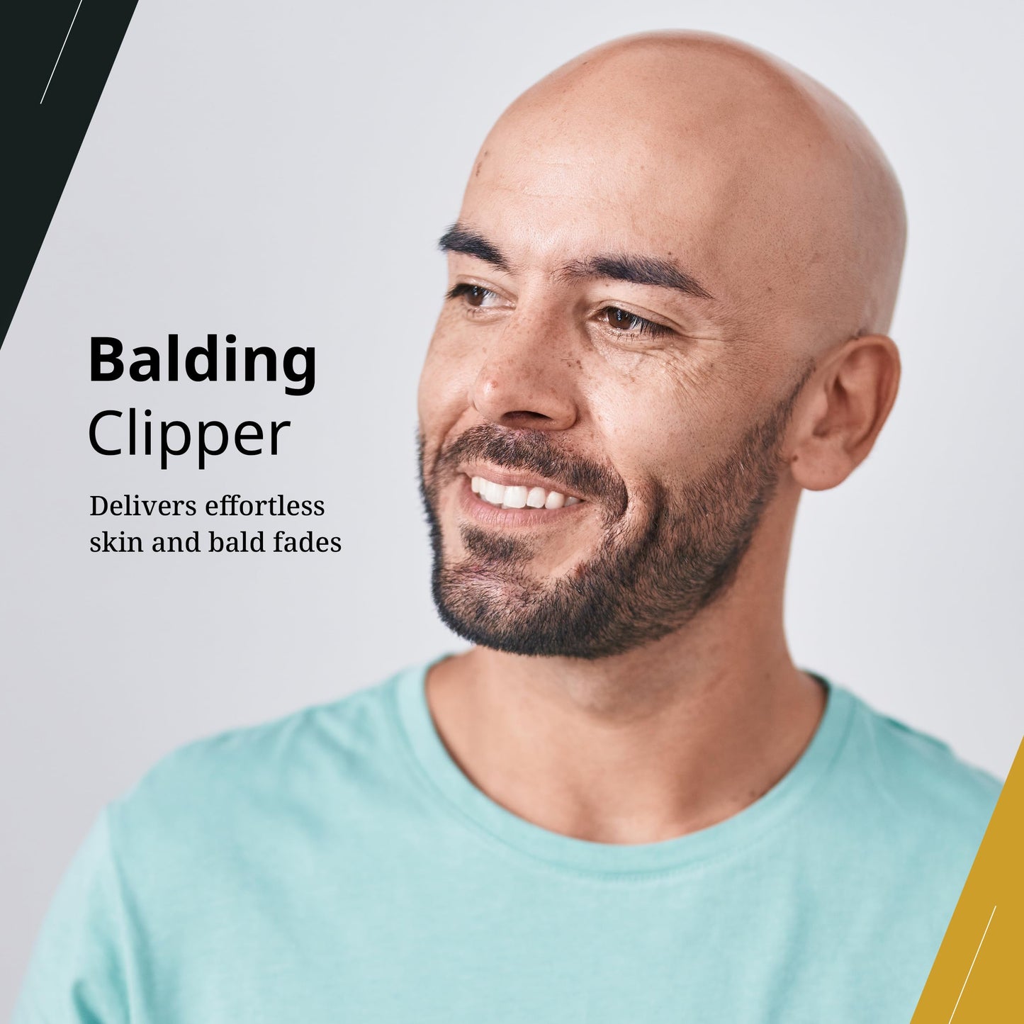 Light Gray Wahl Professional 5 Star Balding Clipper, Corded V5000 Electromagnetic Motor, for Ultra-Close Trimming