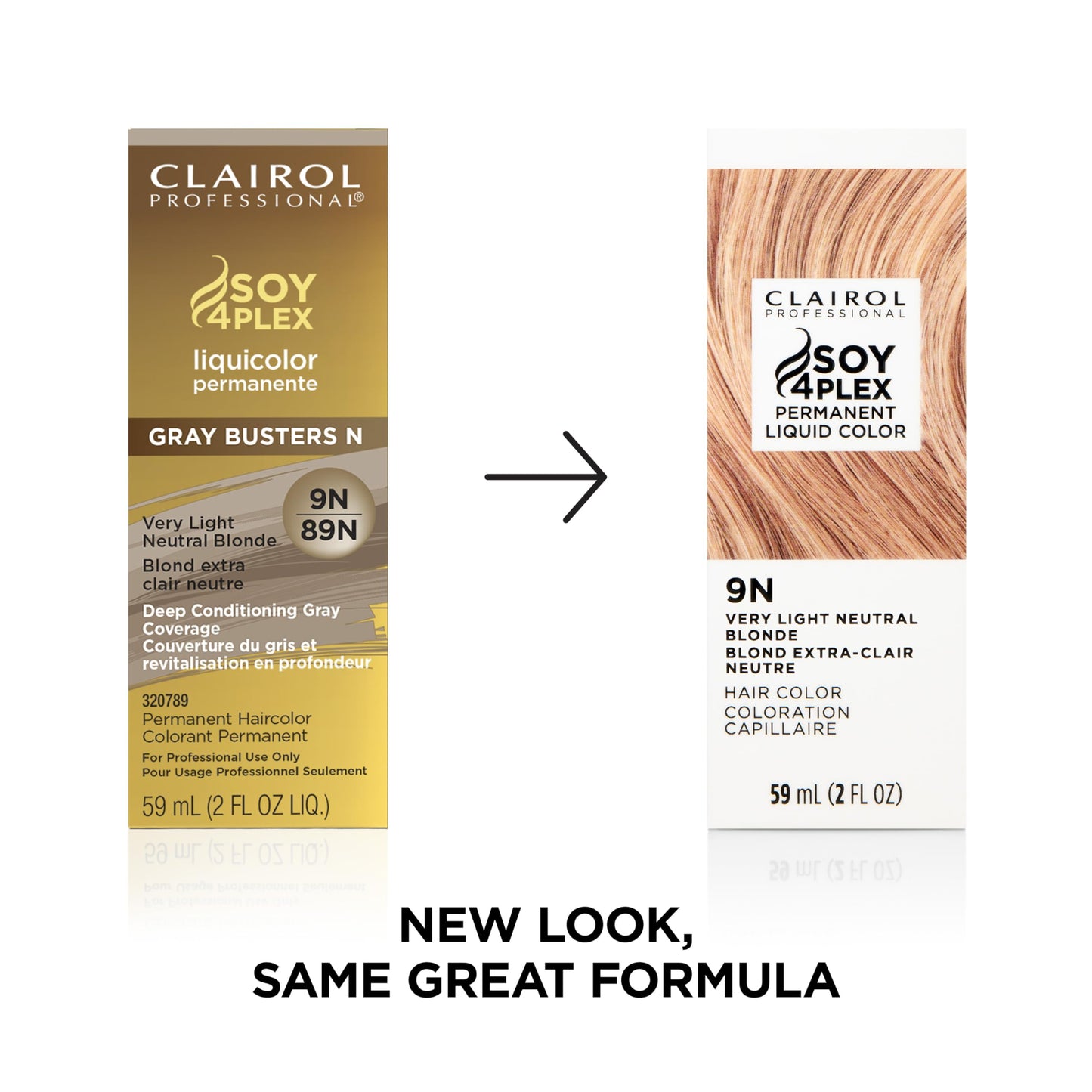 White Smoke Clairol Professional Permanent Liquicolor, 9n Lightest Neutral Blonde, 2 Fl Oz - Packaging May Vary