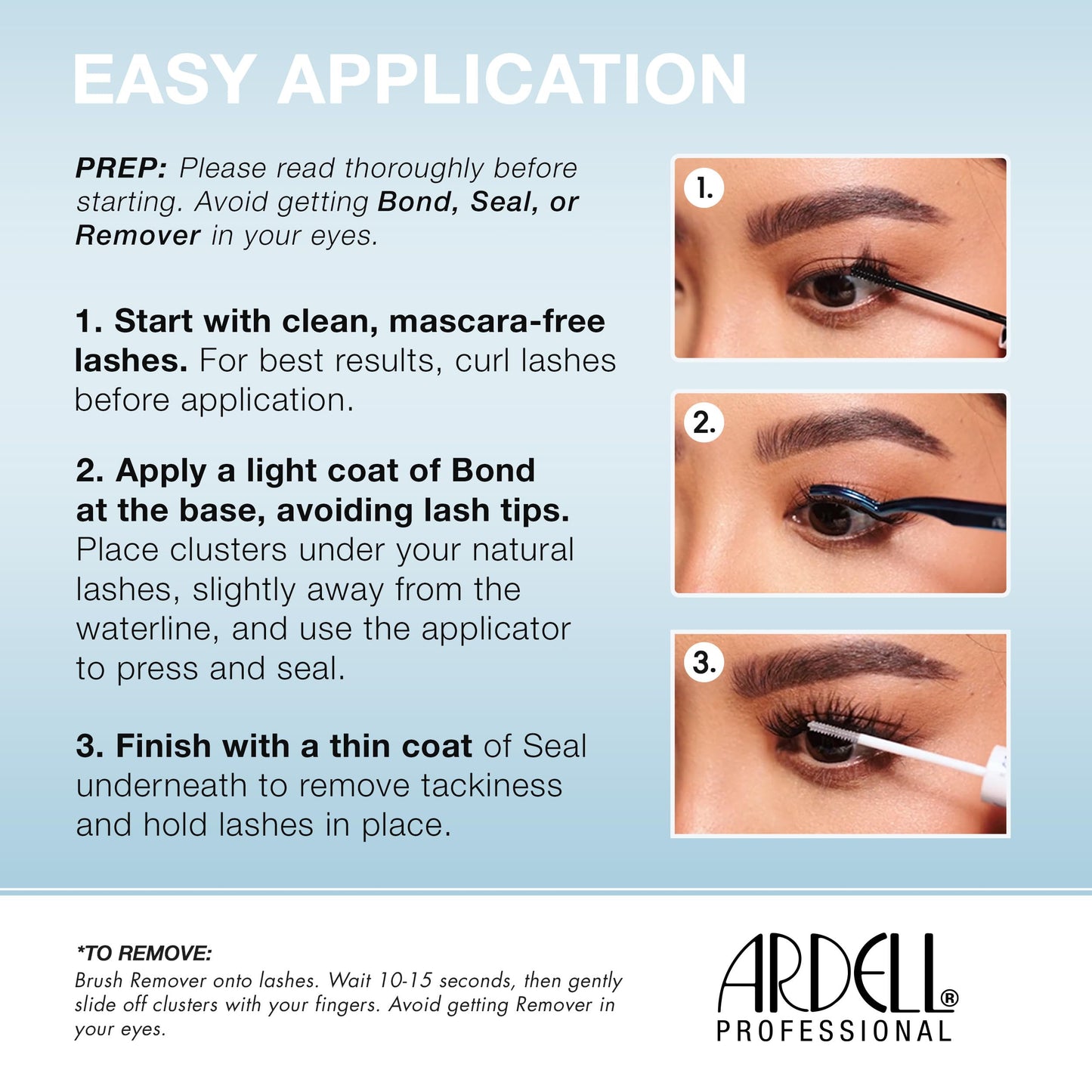 White Smoke Ardell Seamless Underlash Extensions Faux Mink Lashes – DIY Lash Clusters, Natural False Eyelashes Lash Extension, Cluster Eyelash Extensions, 100 ct